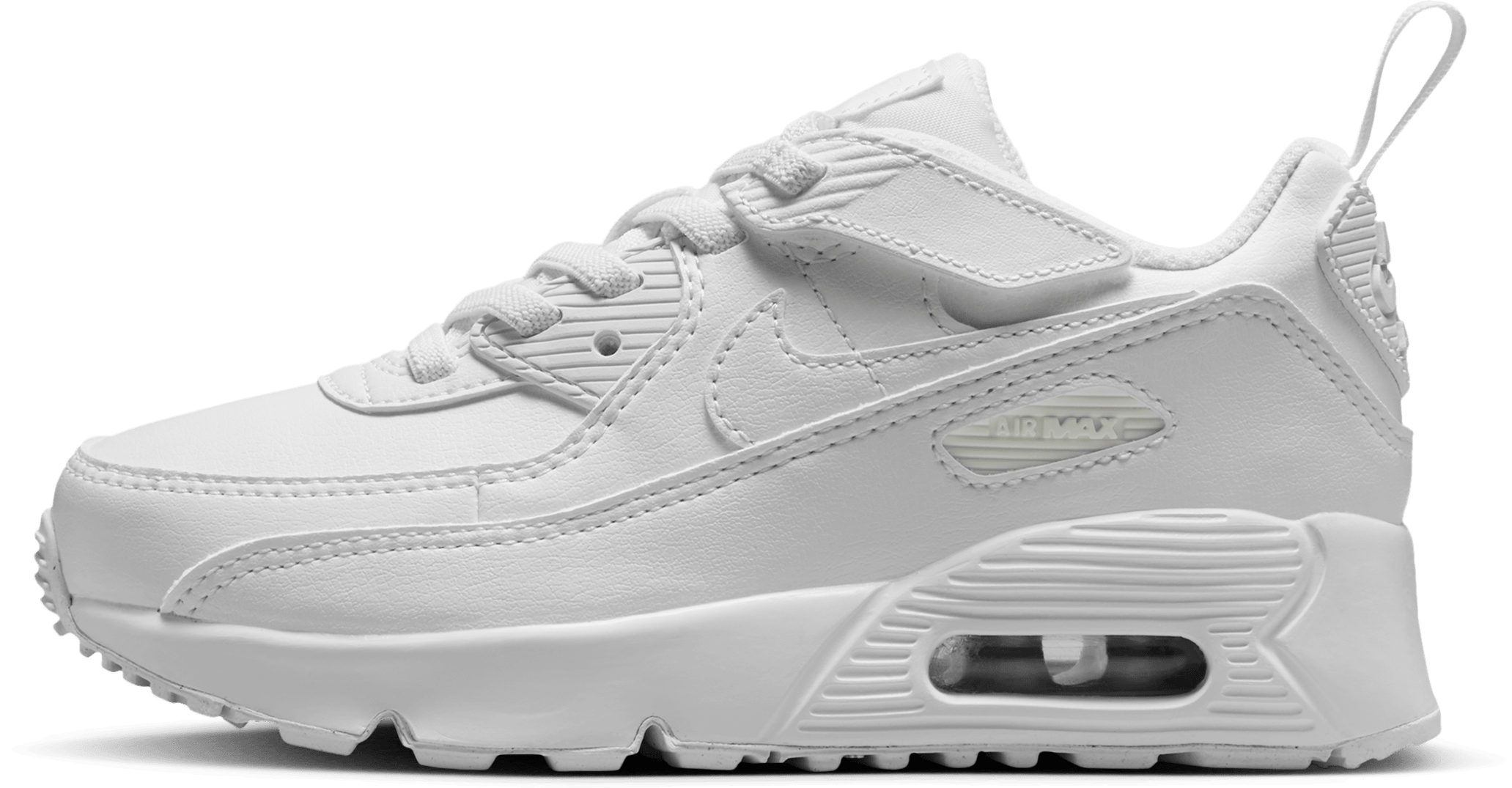 Nike Air Max 90 EasyOn PS "White Metallic Silver"