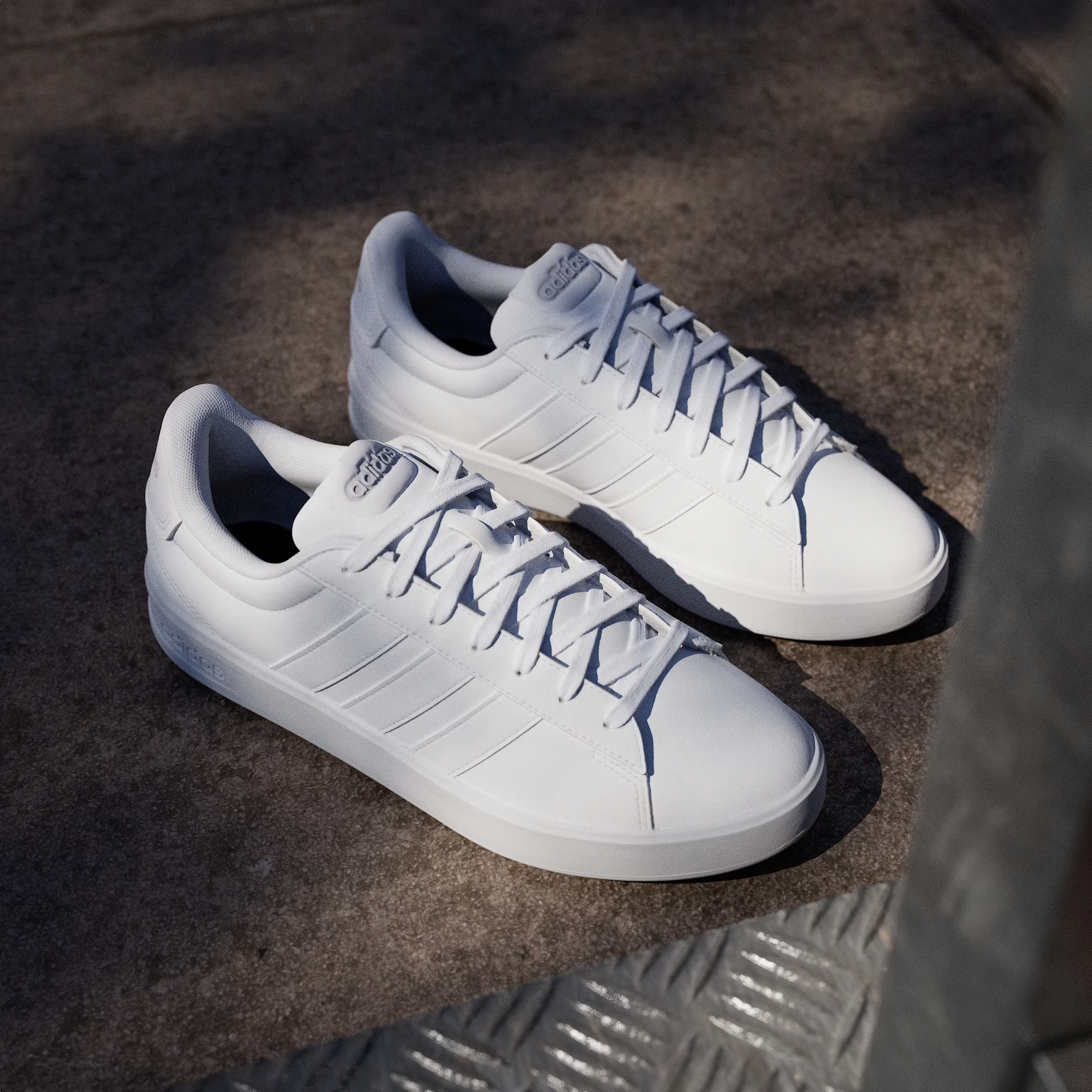 adidas Grand Court 3.0 White Grey Two