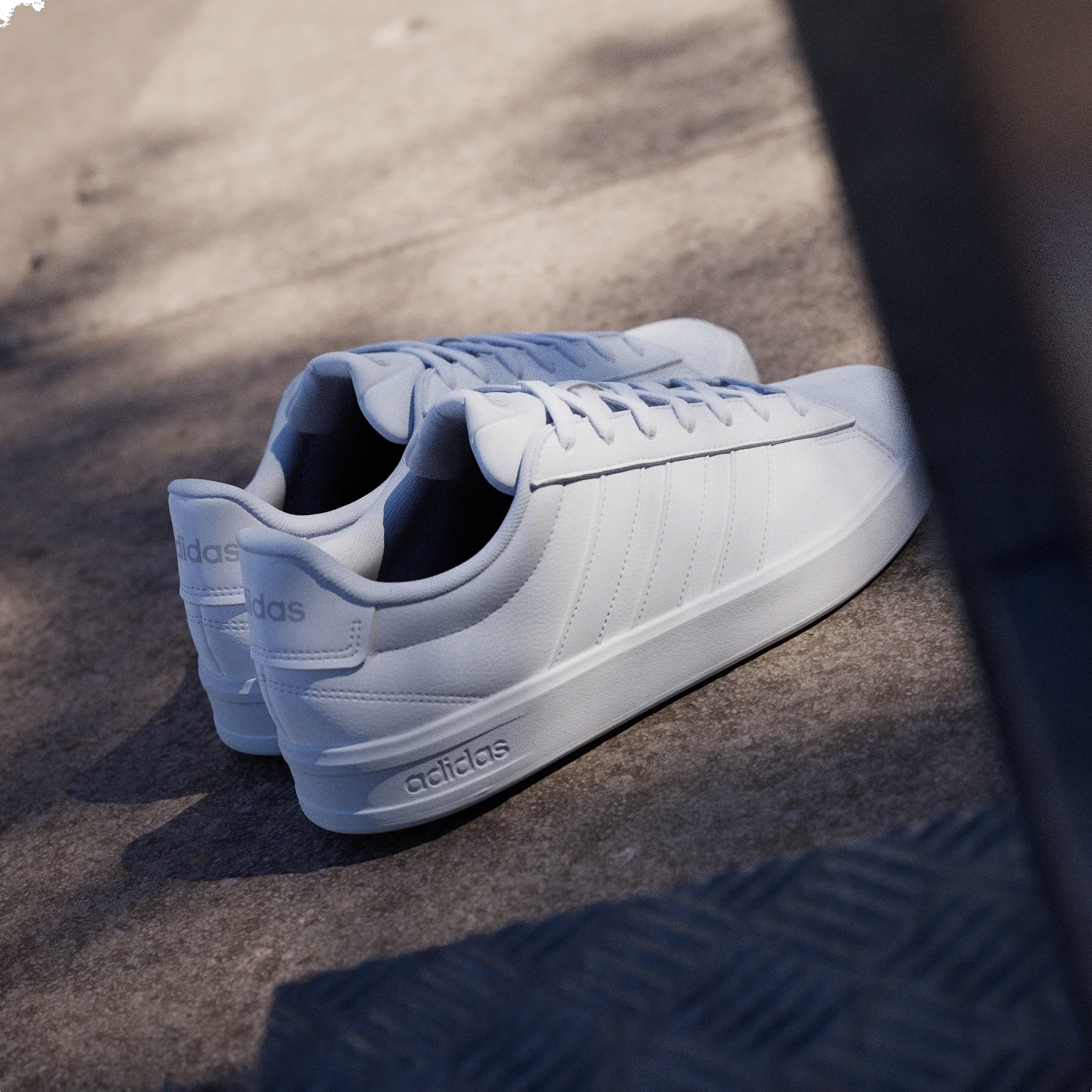 adidas Grand Court 3.0 White Grey Two