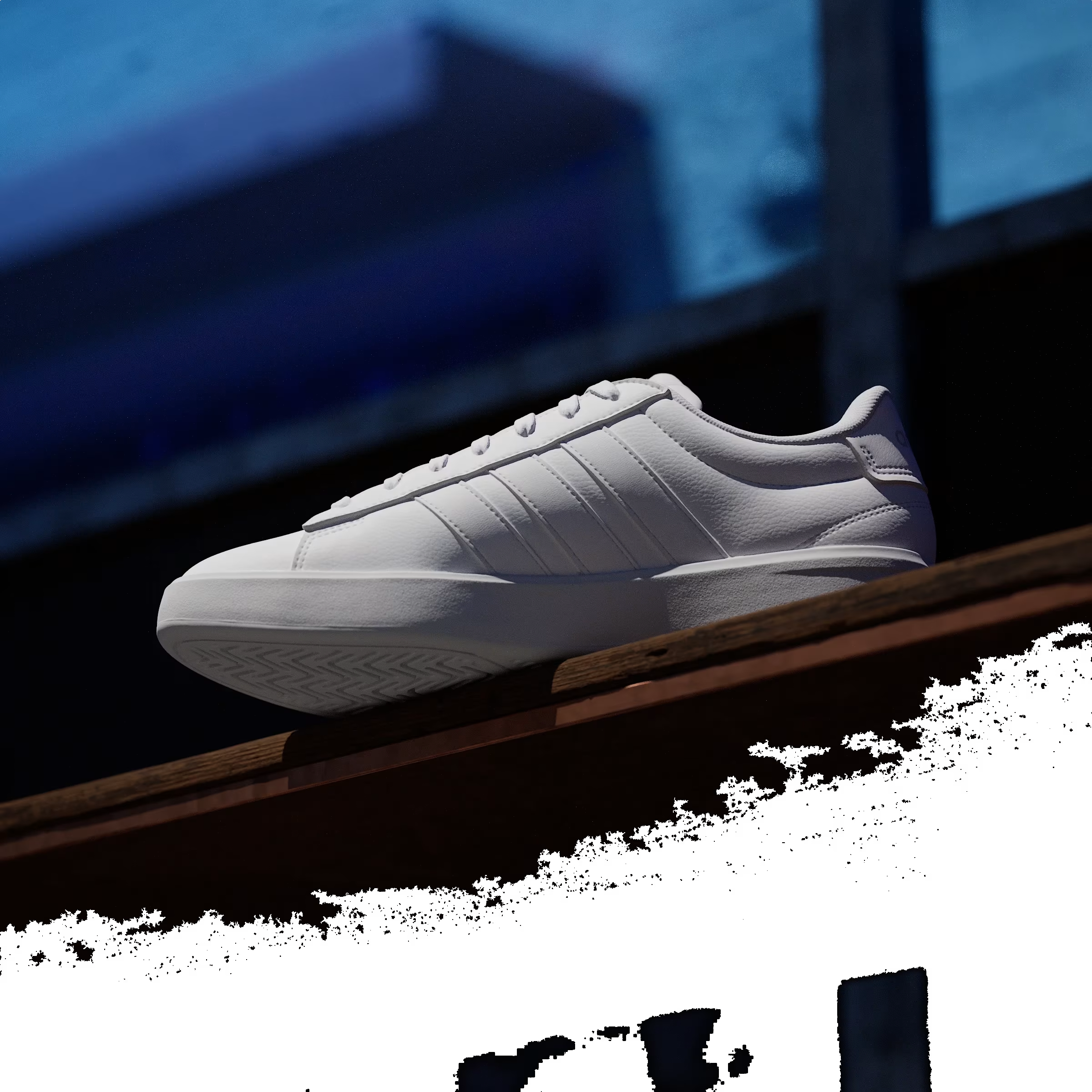 adidas Grand Court 3.0 White Grey Two