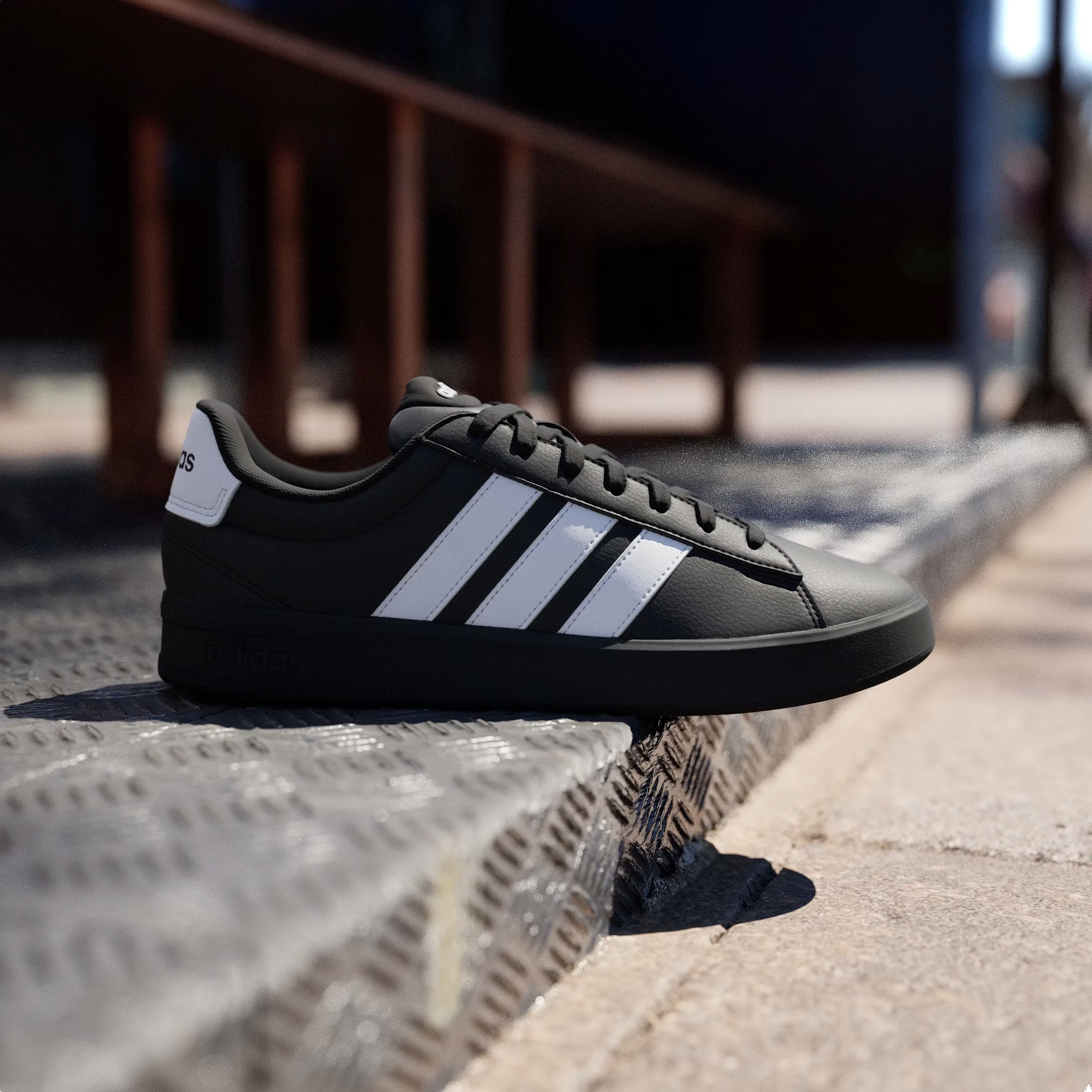adidas Grand Court 3.0 Black Cloud White