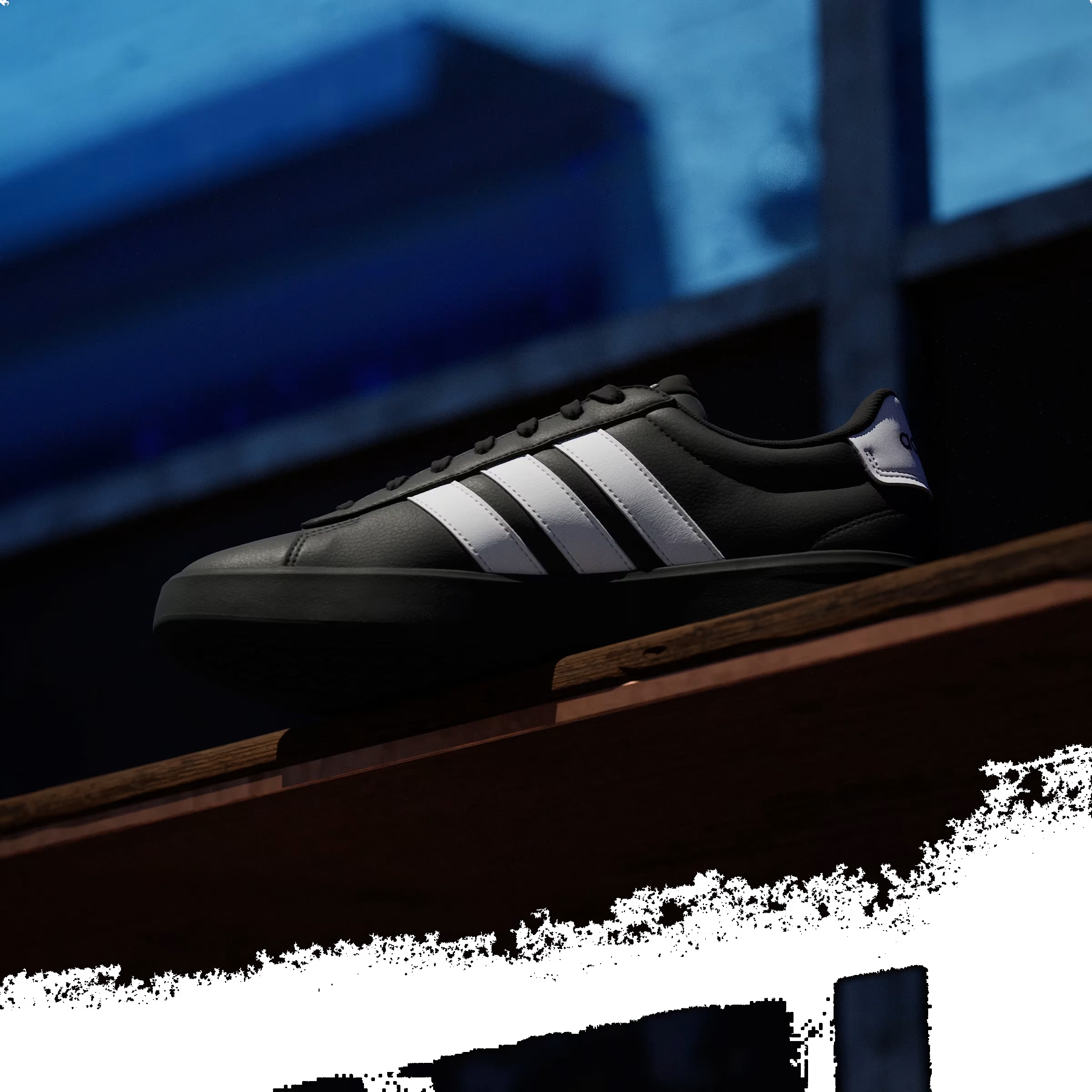 adidas Grand Court 3.0 Black Cloud White