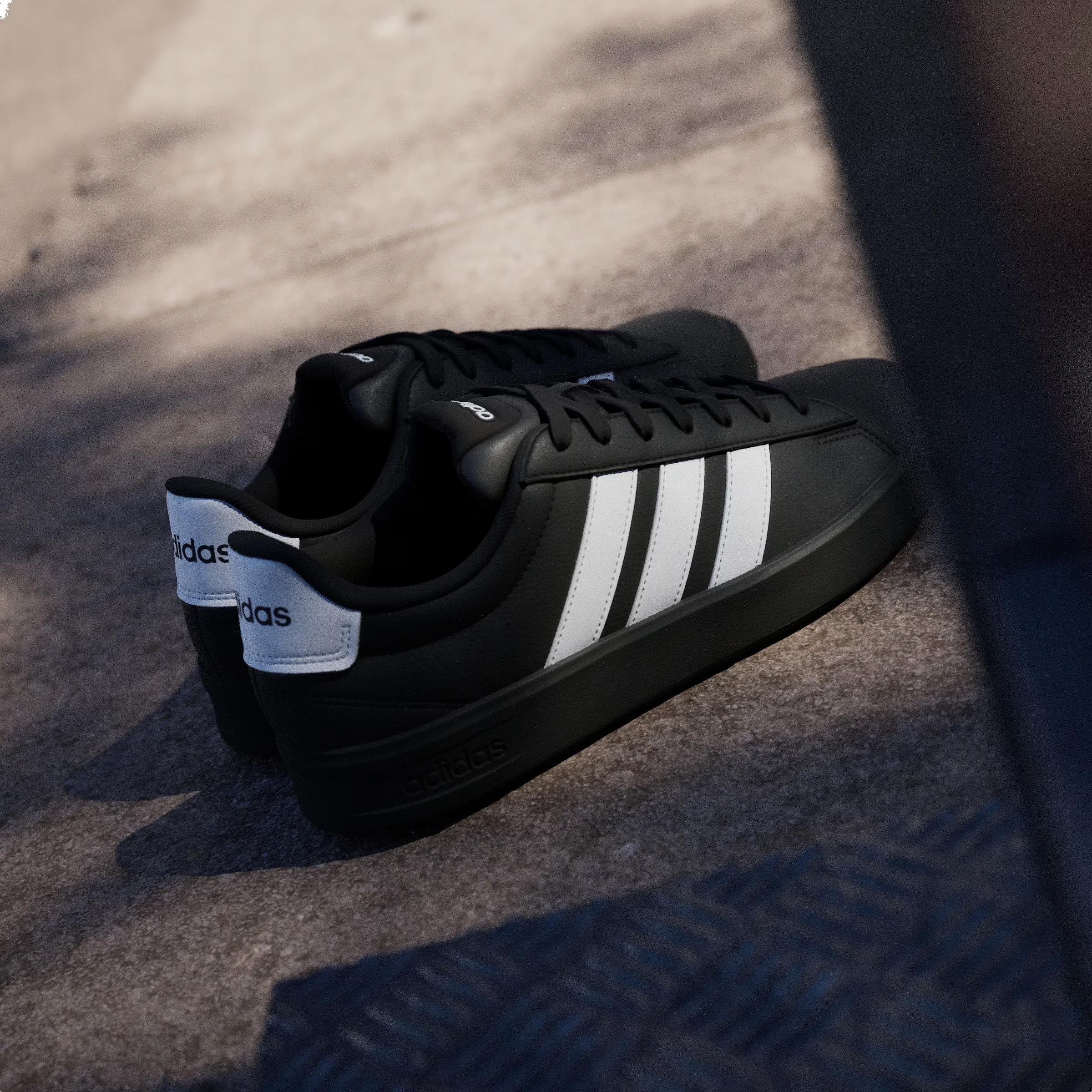 adidas Grand Court 3.0 Black Cloud White