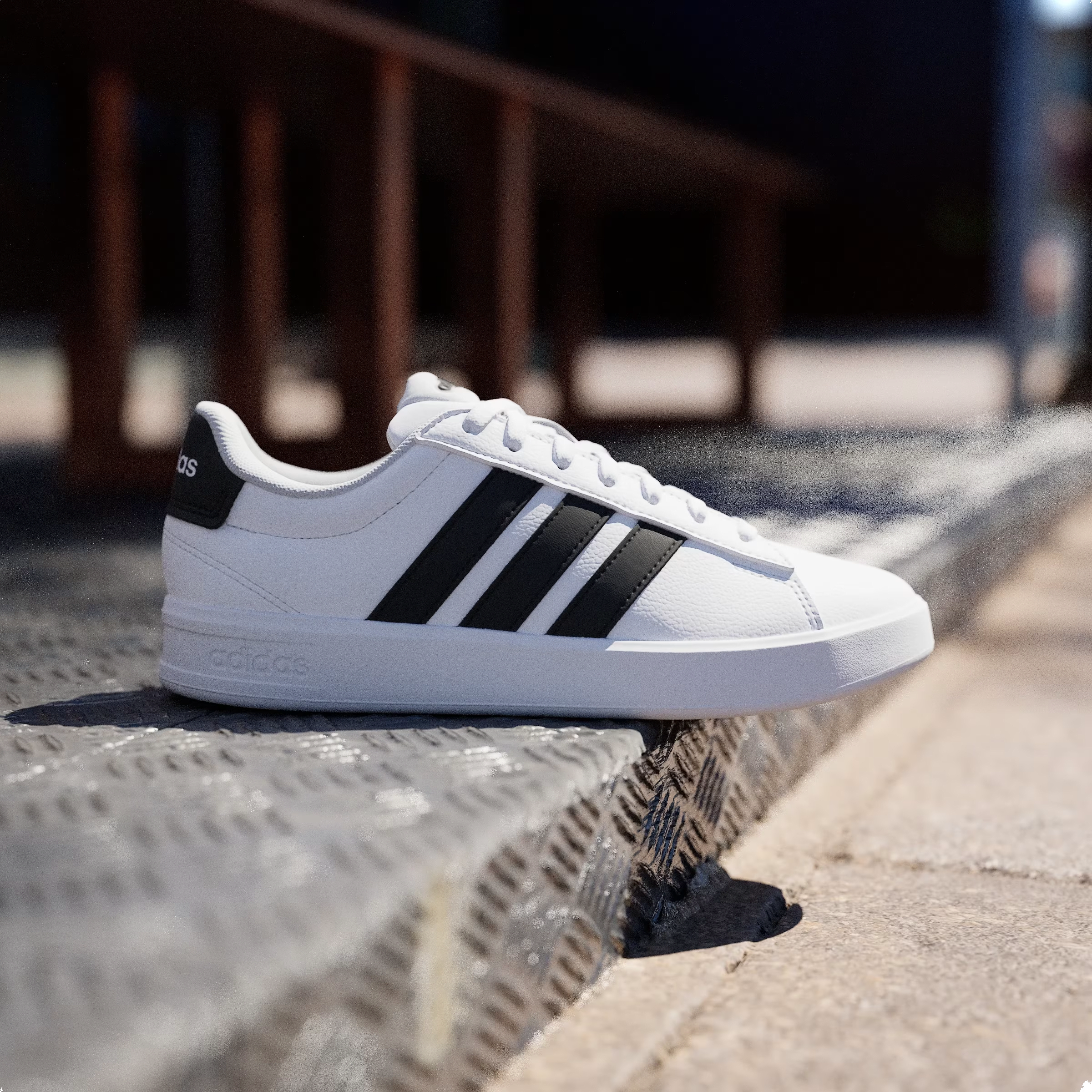 adidas Grand Court 3.0 White Core Black (Women's)