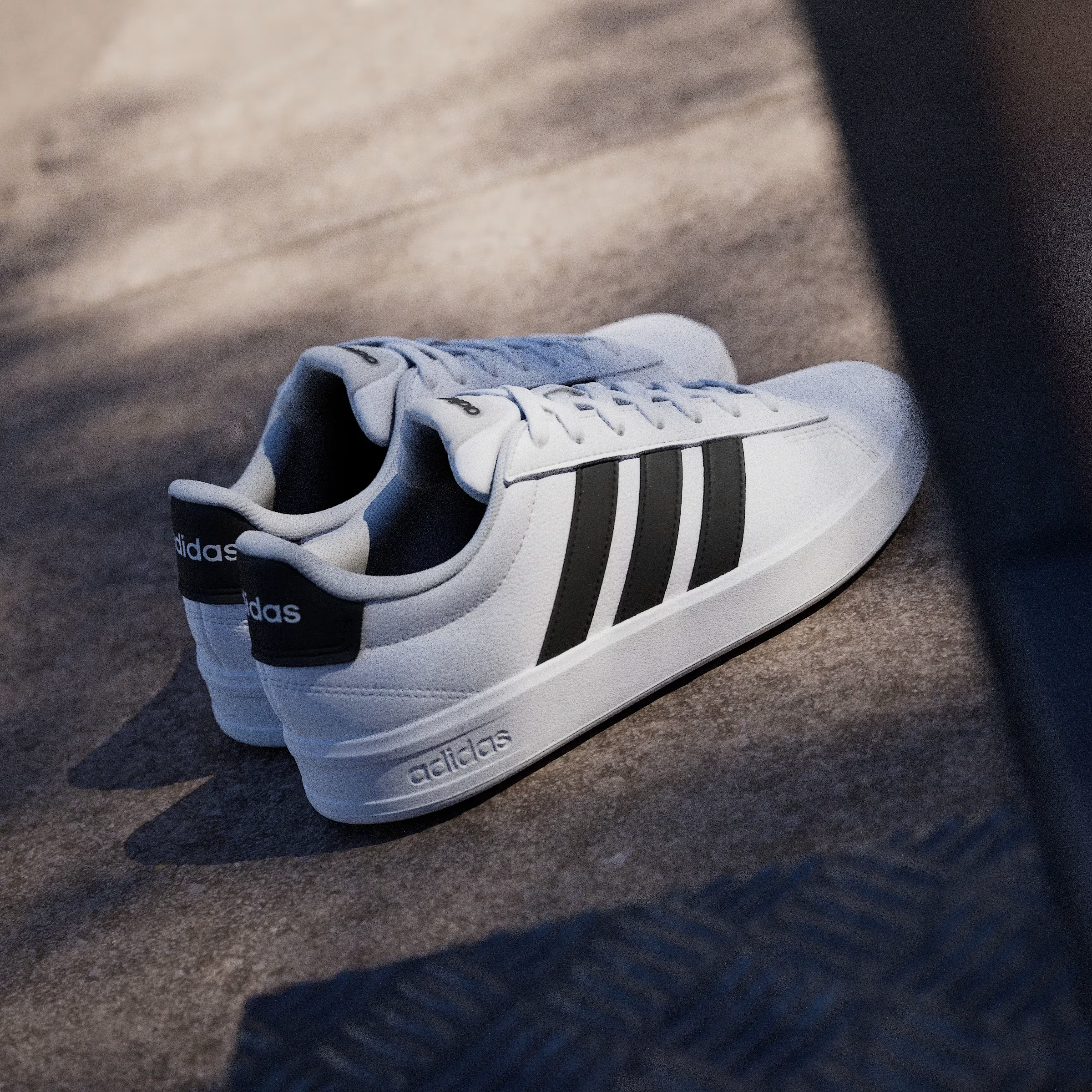 adidas Grand Court 3.0 White Core Black (Women's)