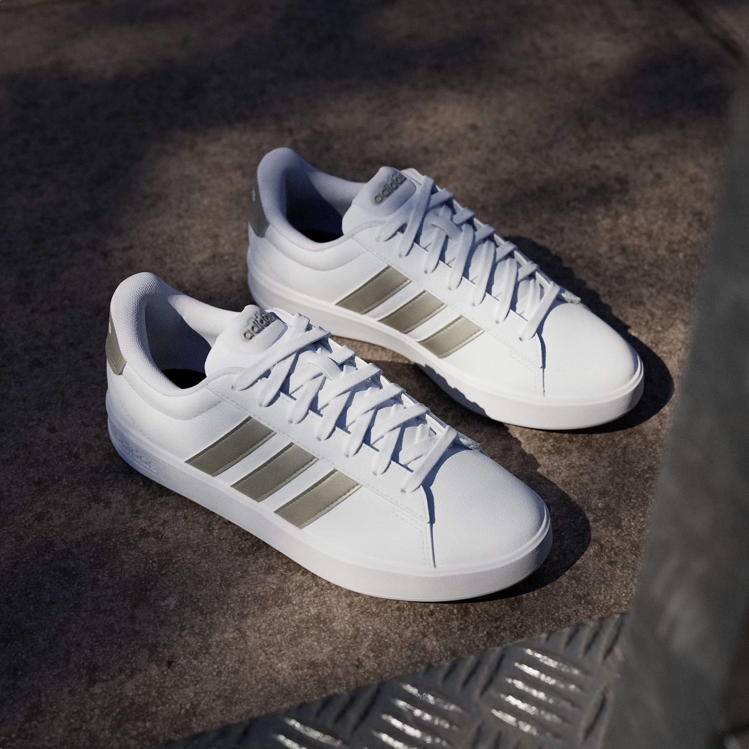 adidas Grand Court 3.0 White Cyber Metallic (Women's)