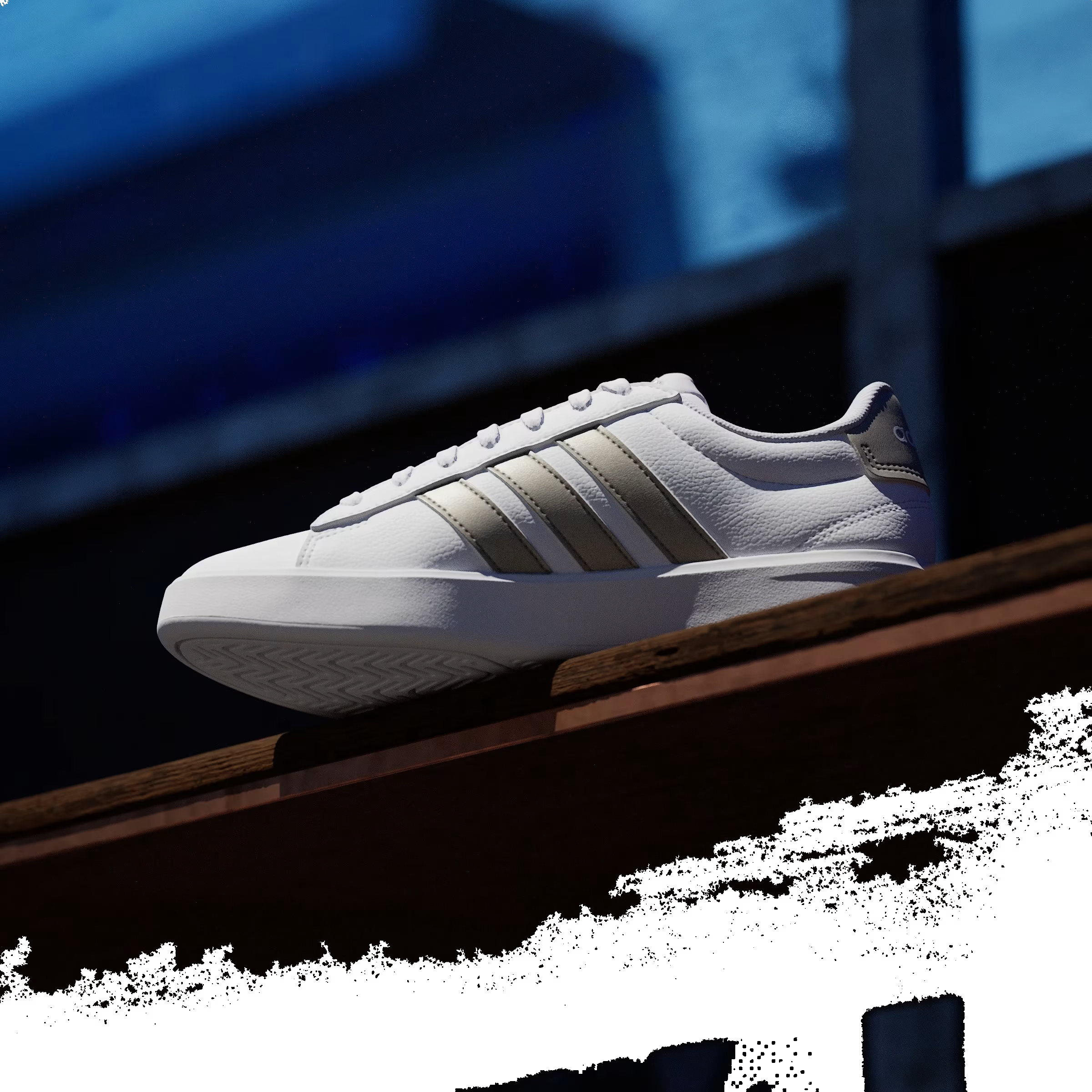 adidas Grand Court 3.0 White Cyber Metallic (Women's)