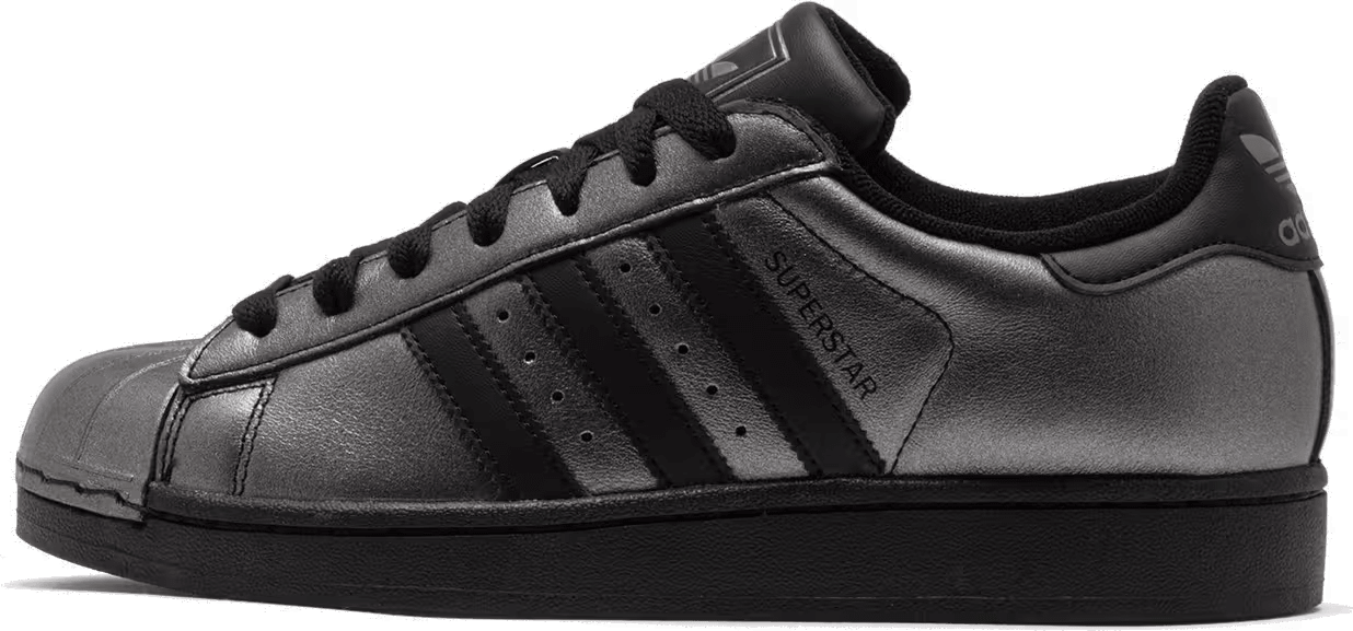 adidas Superstar II wmns "Core Black Iron Metalic"