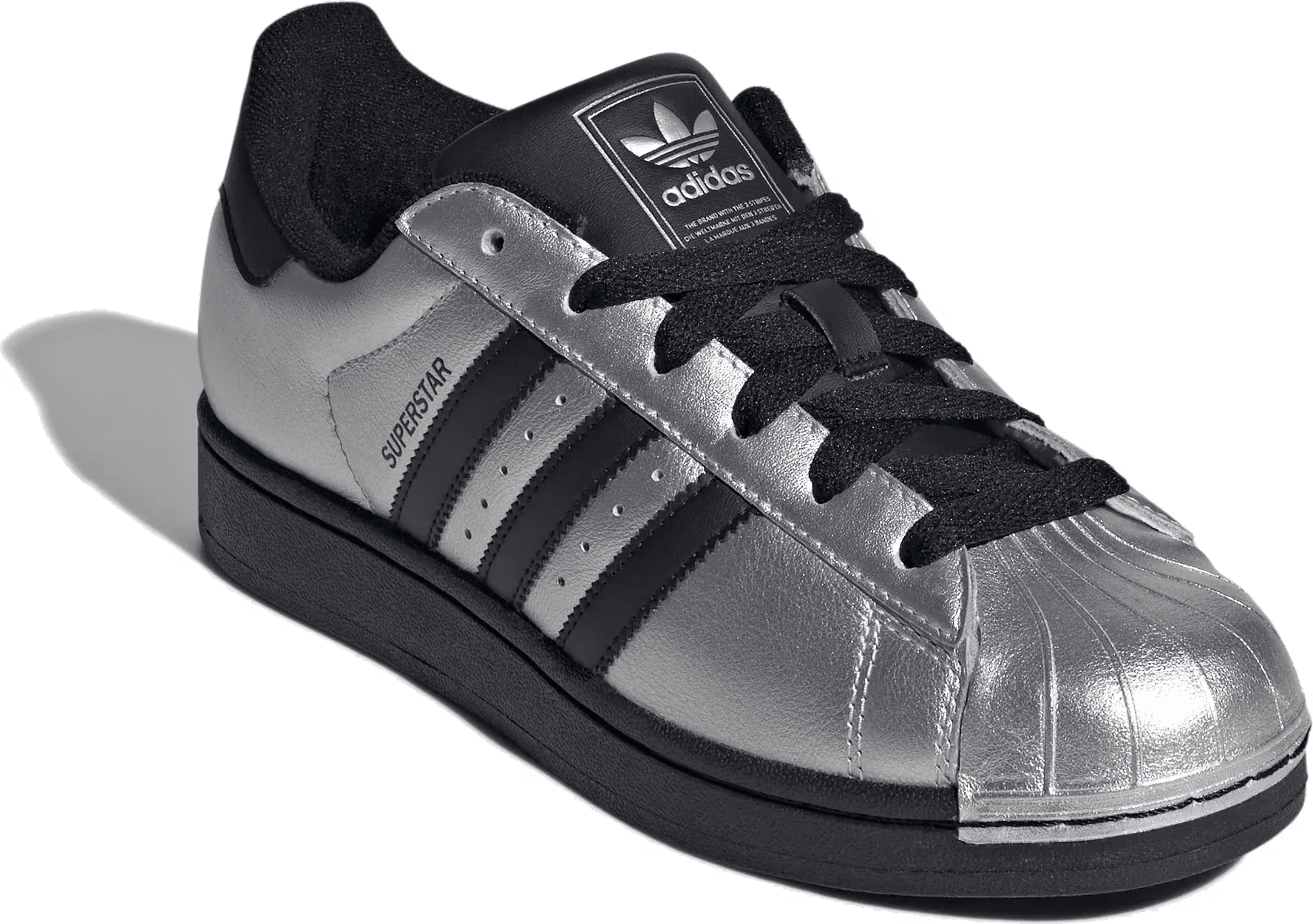 adidas SUPERSTAR II "Silver Metallic Black"