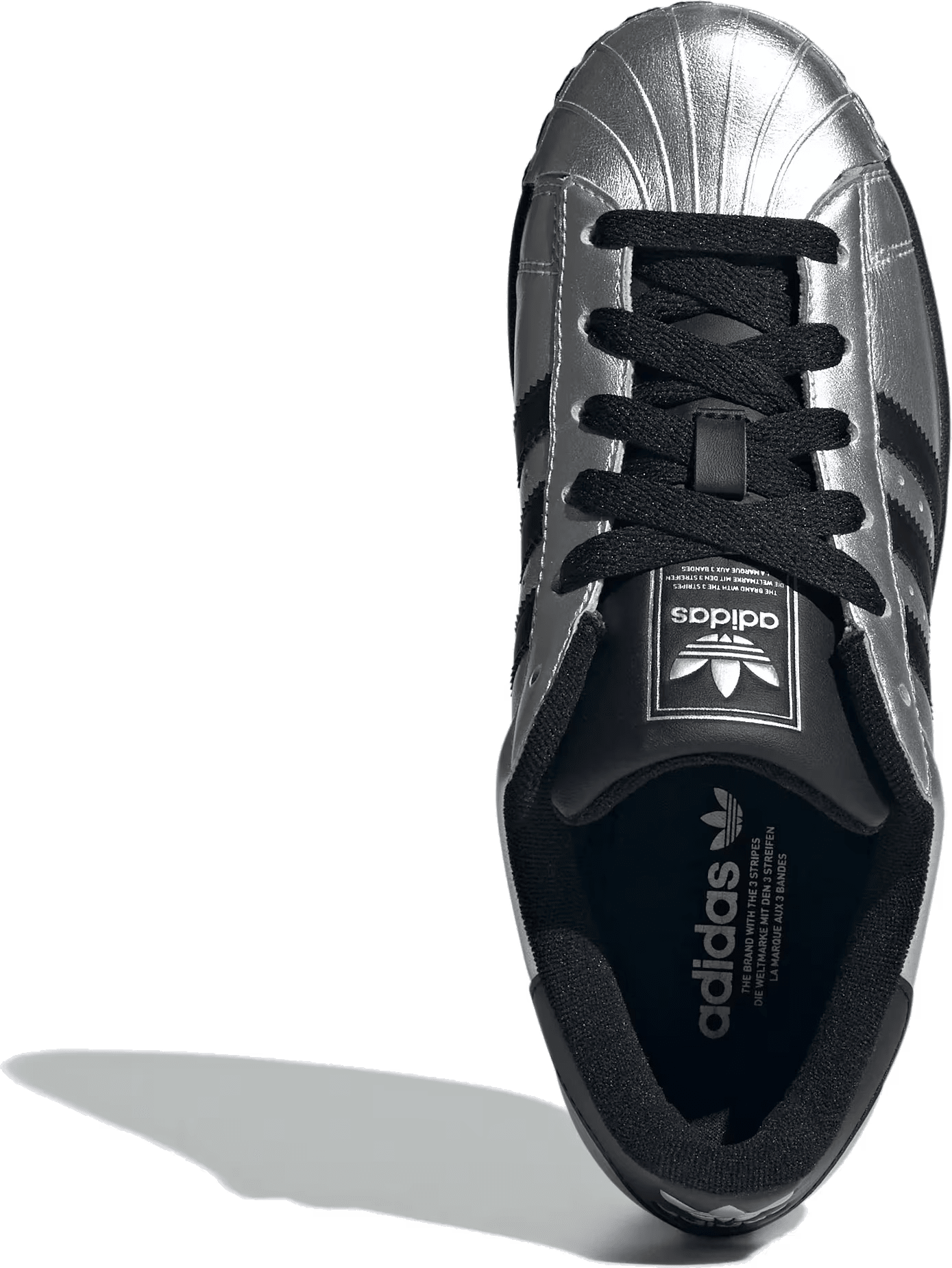adidas SUPERSTAR II "Silver Metallic Black"