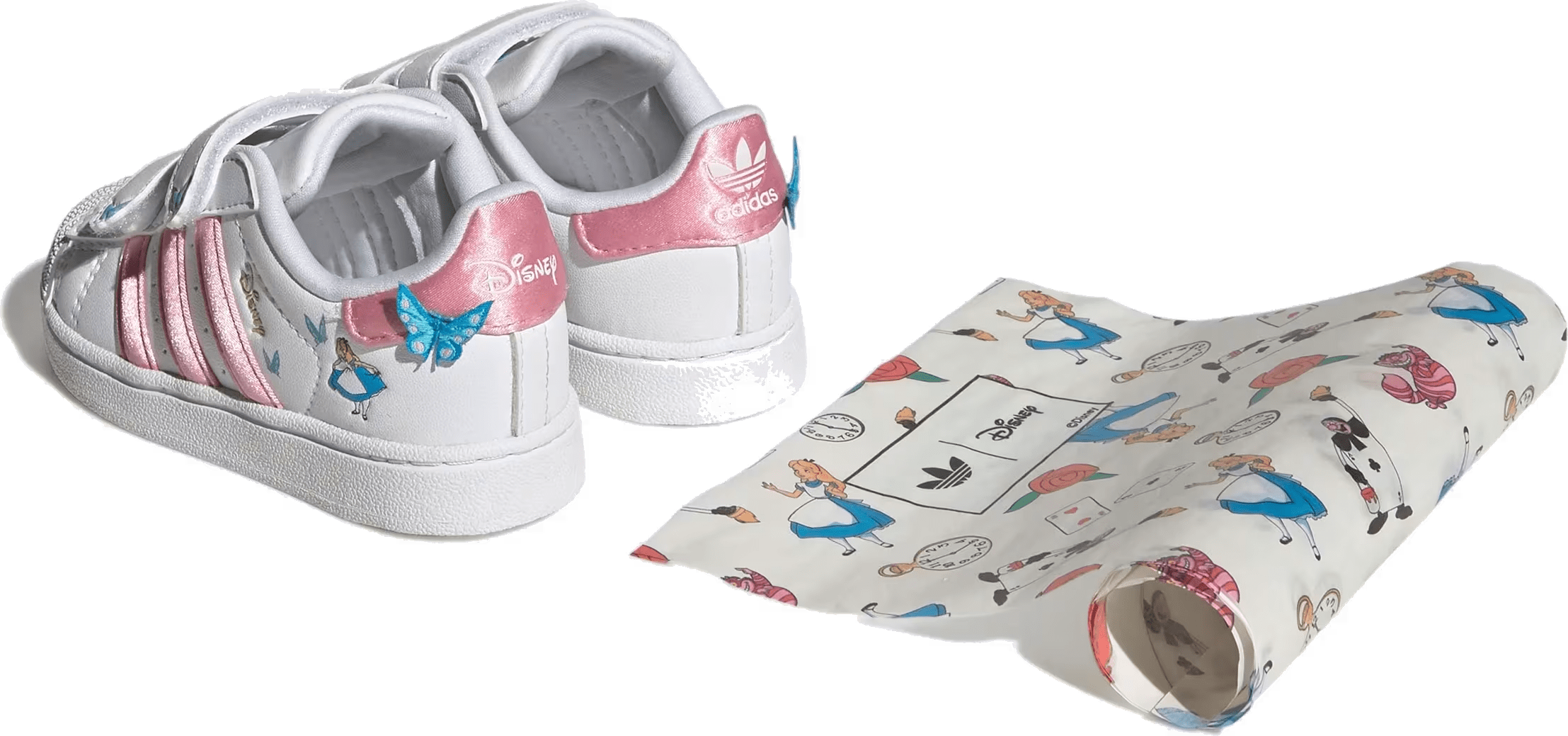 adidas Superstar II Comfort Closure Disney White Light Pink Aquamarine (TD)