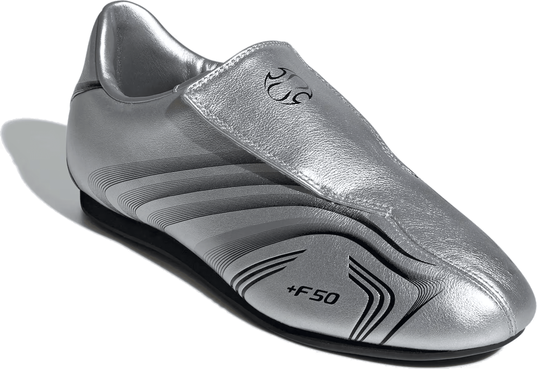 adidas Taekwondo F50 Silver Metallic Black (Women's)