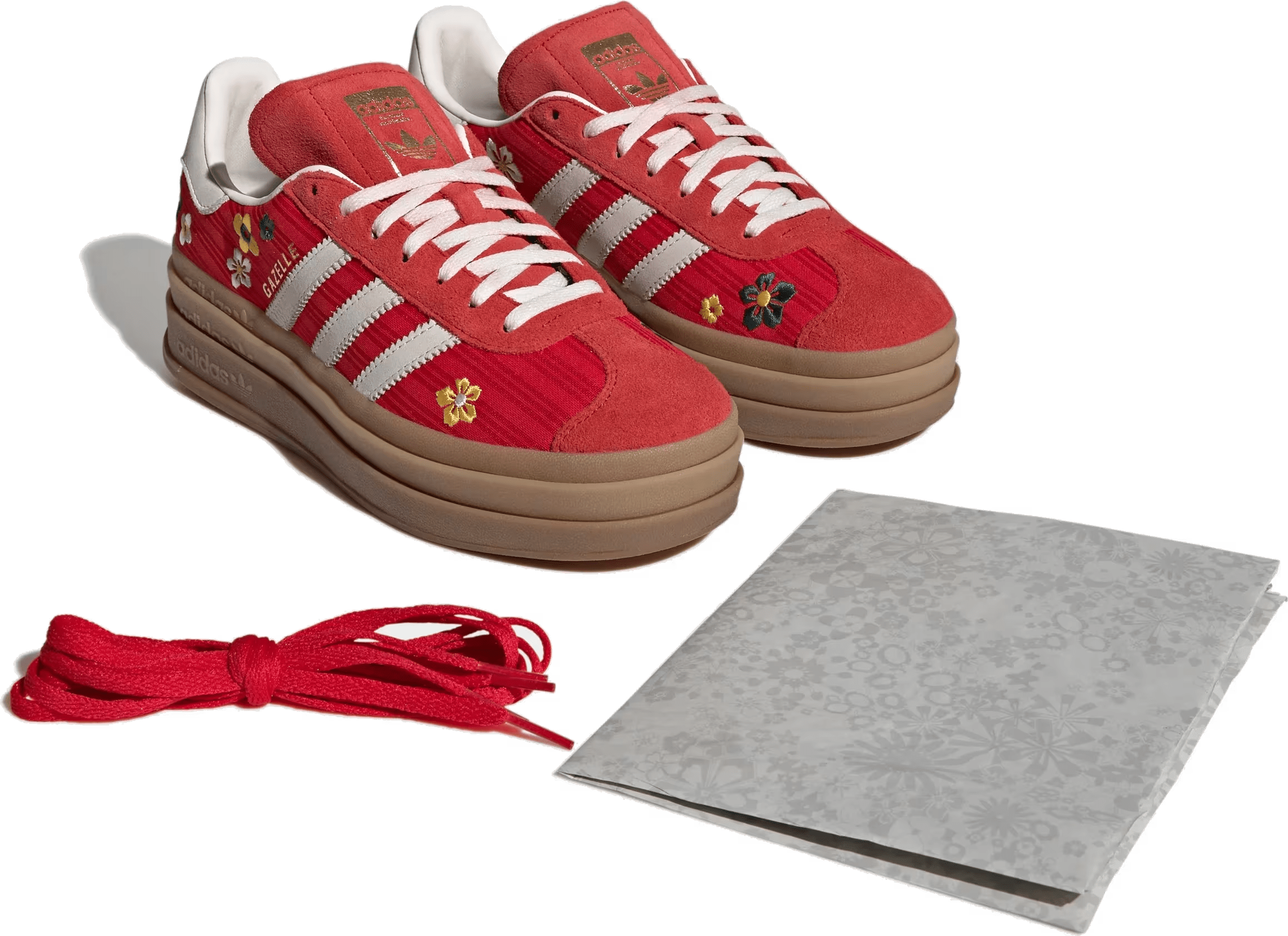 Liberty London x Adidas Gazelle Bold Wmns "Better Scarlet"