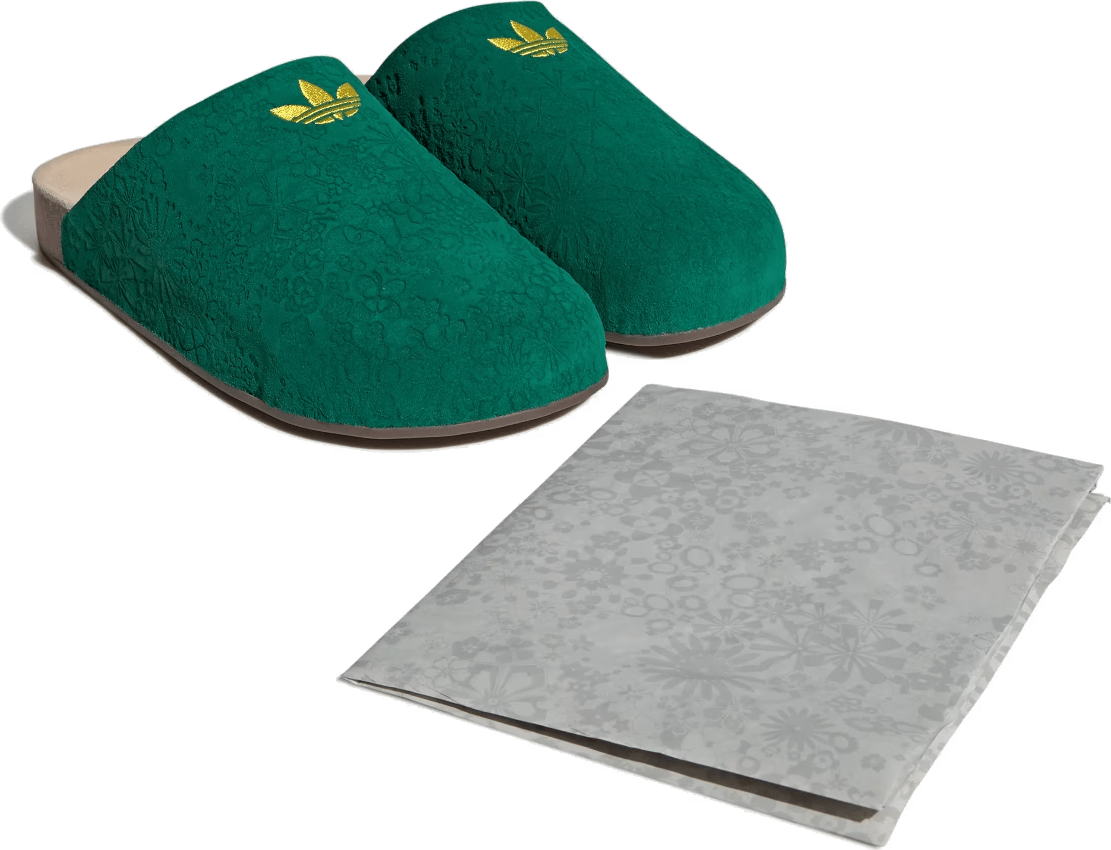 adidas Adimule Slides Liberty London Bold Green Yellow (Women's)