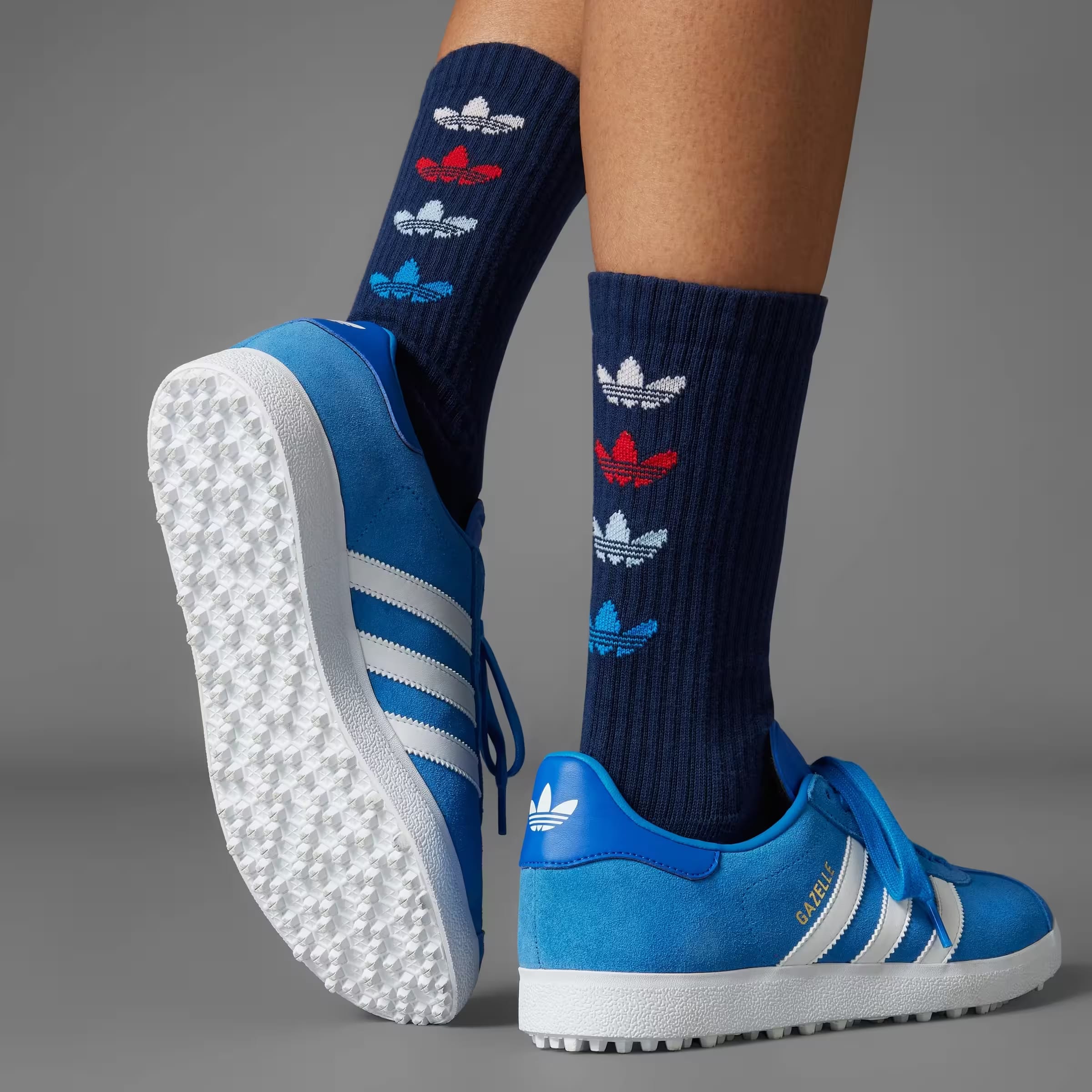 adidas Gazelle Spikeless Golf Blue Bird Cloud White