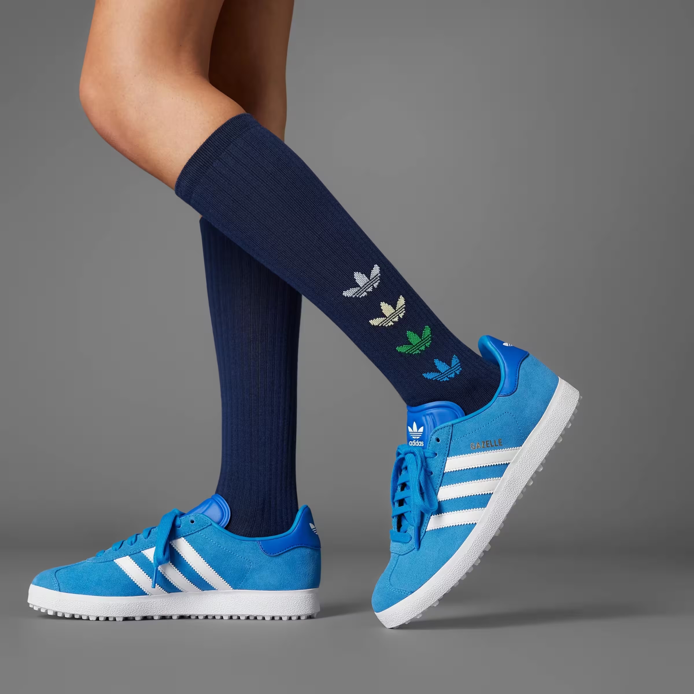 adidas Gazelle Spikeless Golf Blue Bird Cloud White