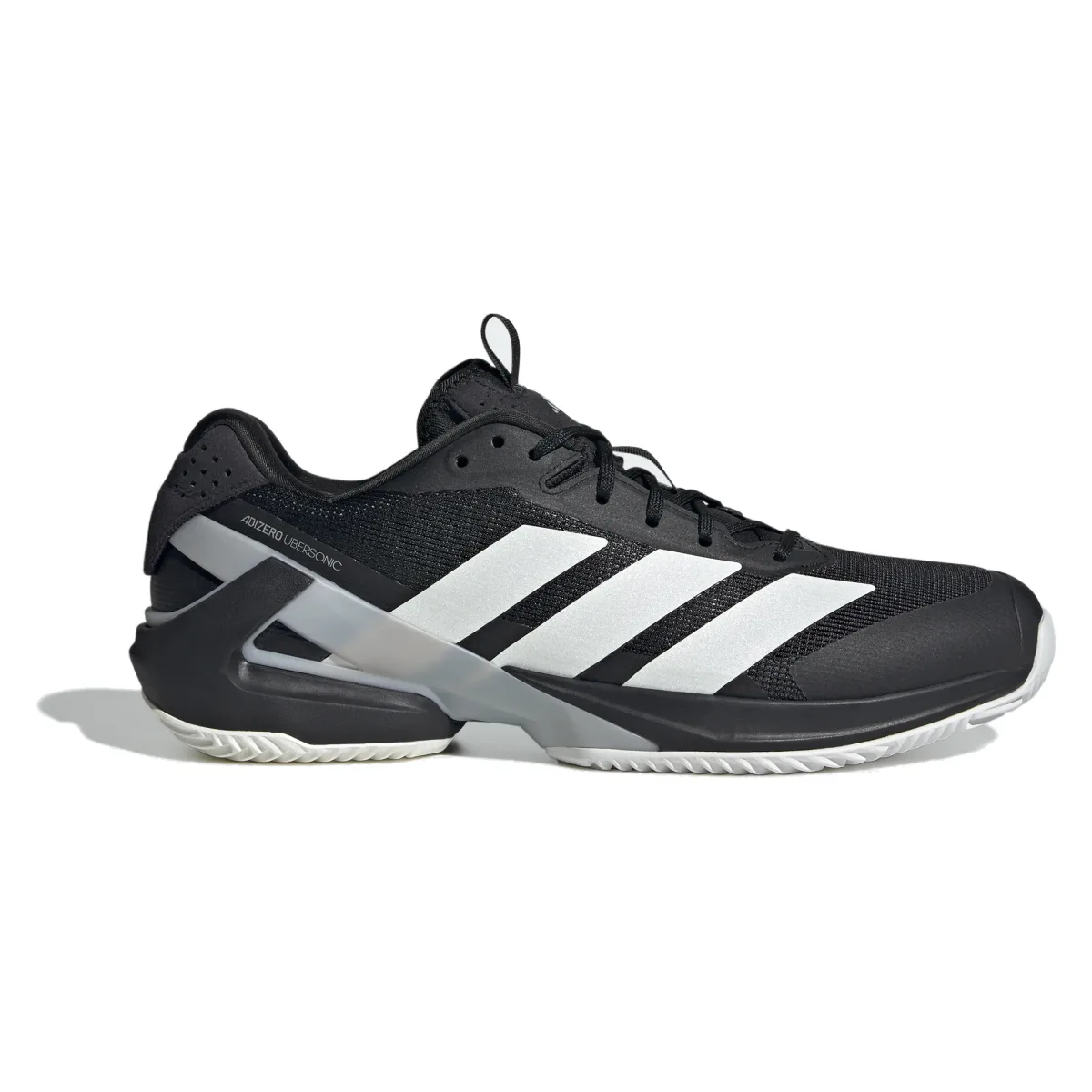adidas Adizero Ubersonic 5 Clay Core Black Zero Metalic Grey Two