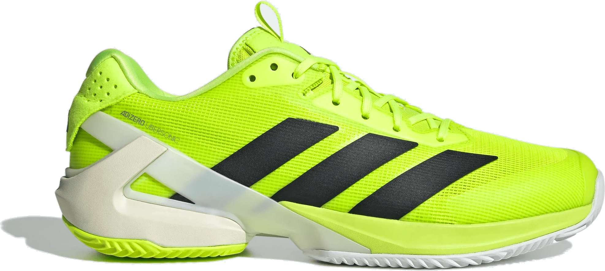 adidas Adizero Ubersonic 5 Clay Lucid Lemon Core Black Cloud White