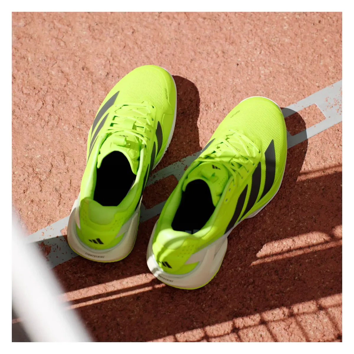 adidas Adizero Ubersonic 5 Clay Lucid Lemon Core Black Cloud White