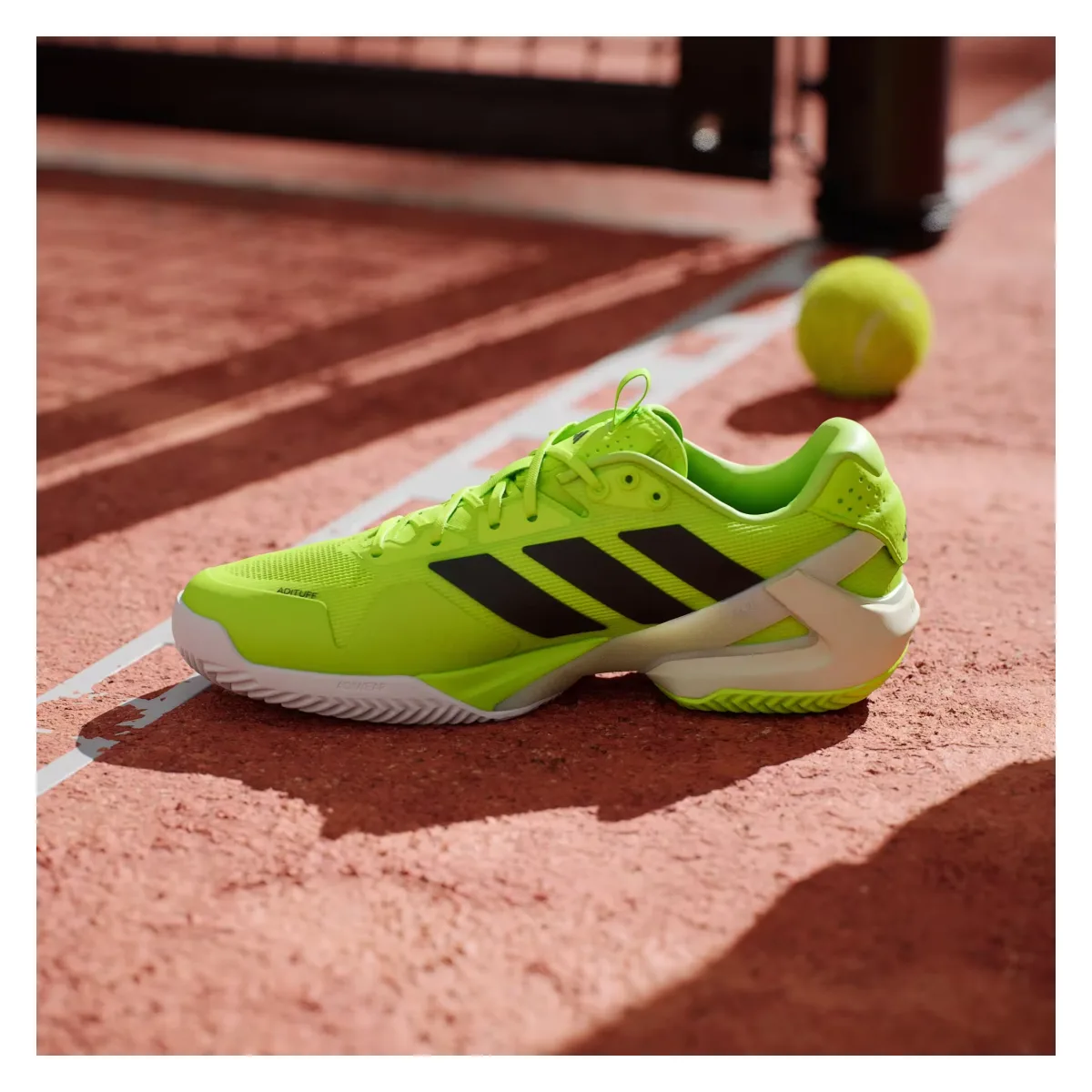adidas Adizero Ubersonic 5 Clay Lucid Lemon Core Black Cloud White