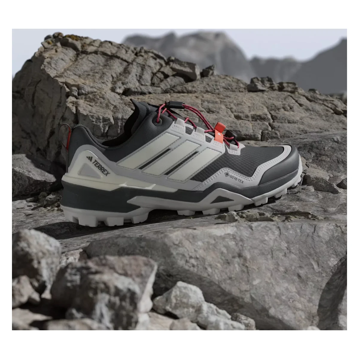 adidas Terrex Skychaser Gore-Tex Core Black Off White Grey One (Women's)