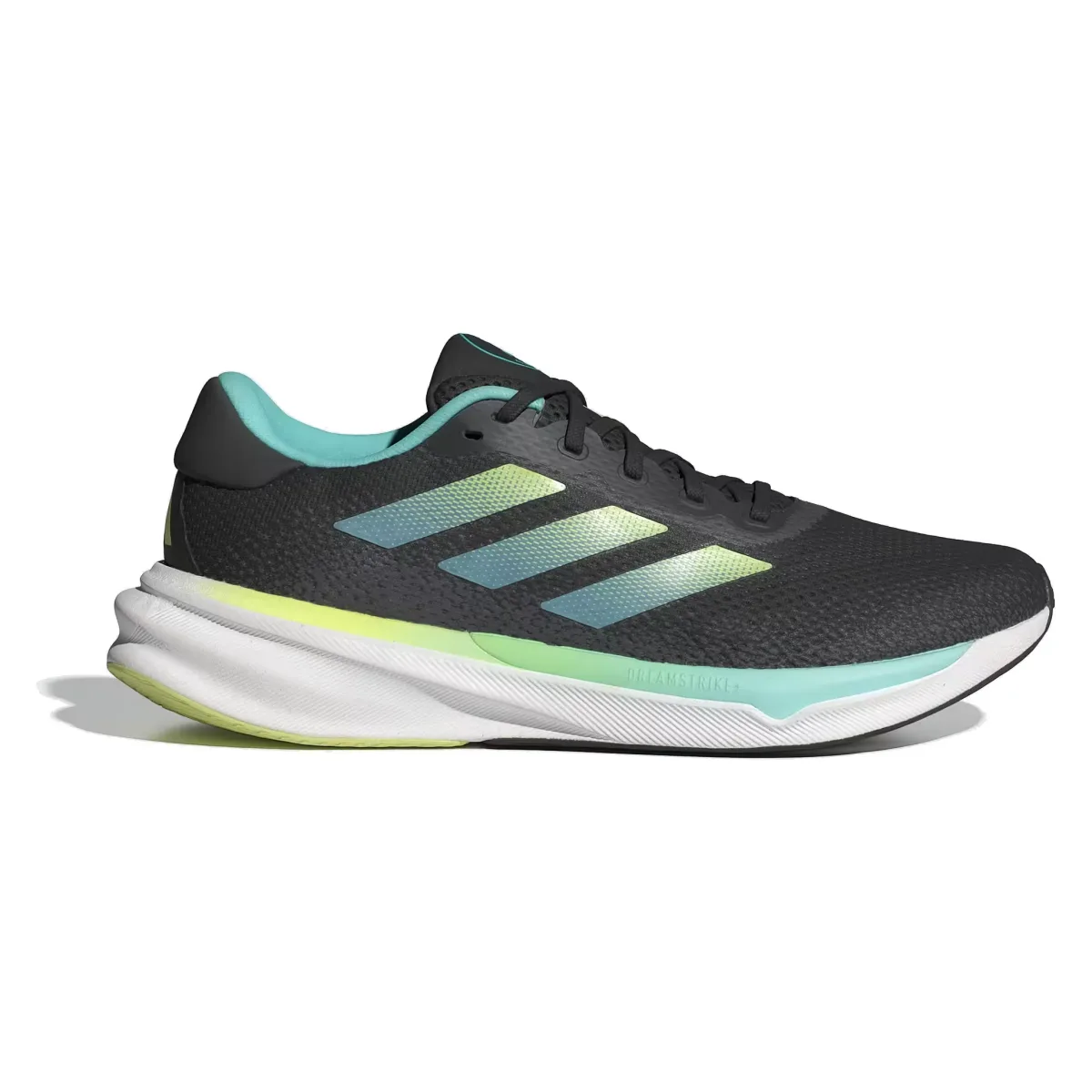 adidas Supernova Stride Core Black Pulse Lime Flash Aqua