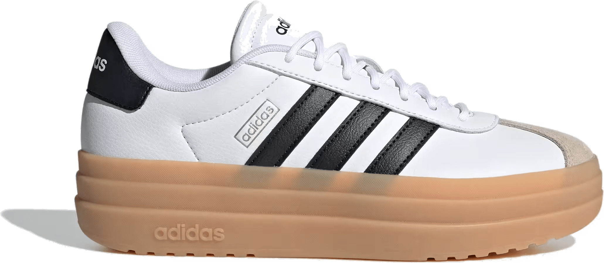 adidas VL Court Bold Cloud White Core Black Wonder Beige (Women's)