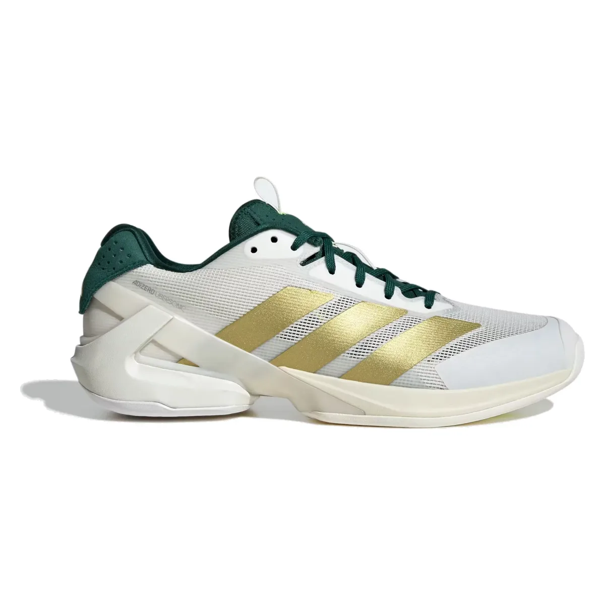 adidas Adizero Ubersonic 5 White Gold Collegiate Green