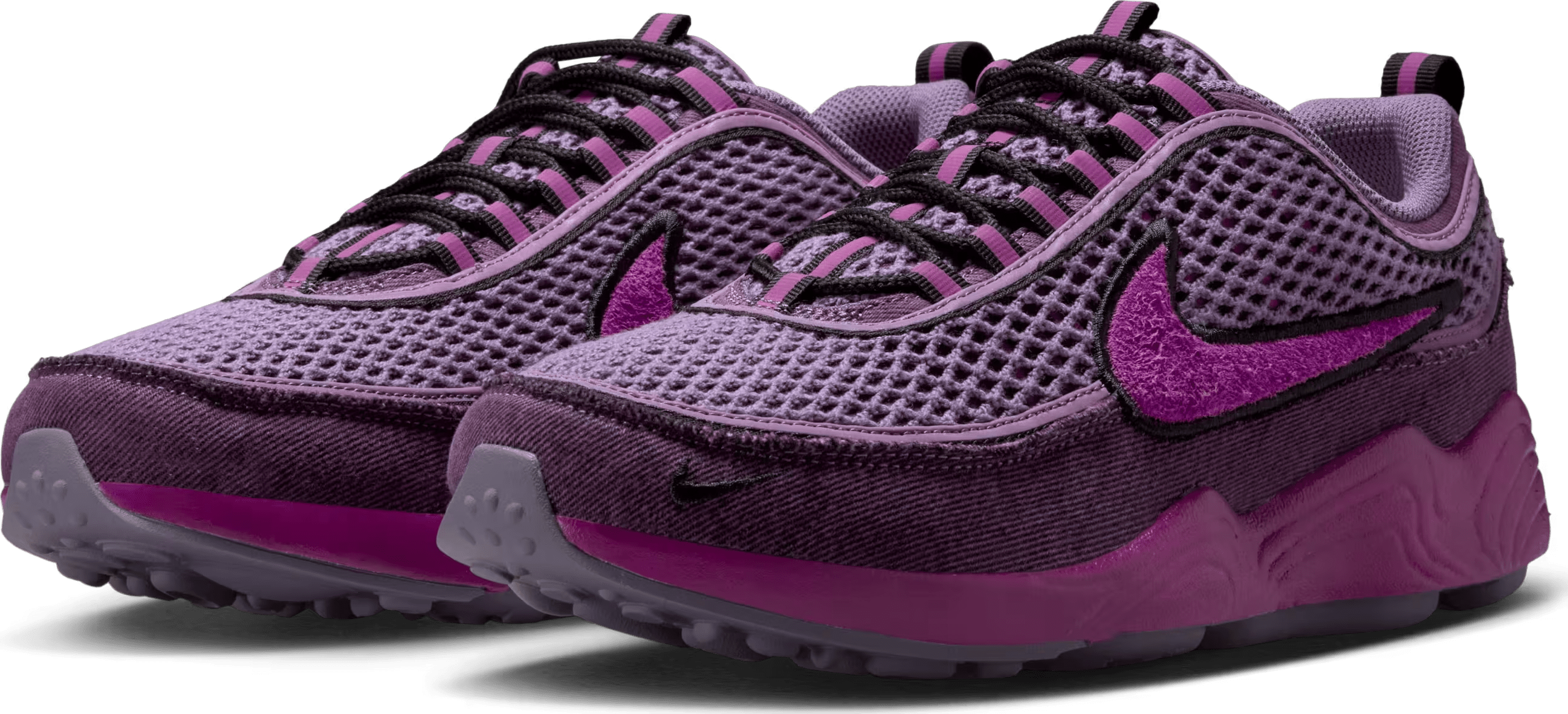 Nike Air Zoom Spiridon "Hot Fuchsia and Black"