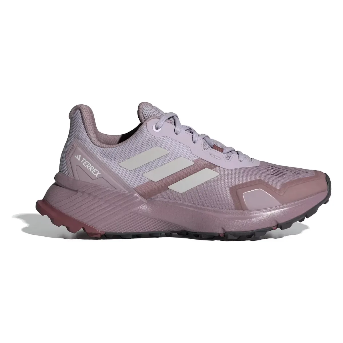 adidas Terrex Soulstride Trail Preloved Fig Grey One Burgundy (Women's)