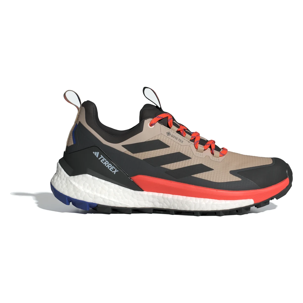 adidas Terrex Free Hiker 2.0 Low Gore-Tex Wonder Beige Black Semi Impact Orange