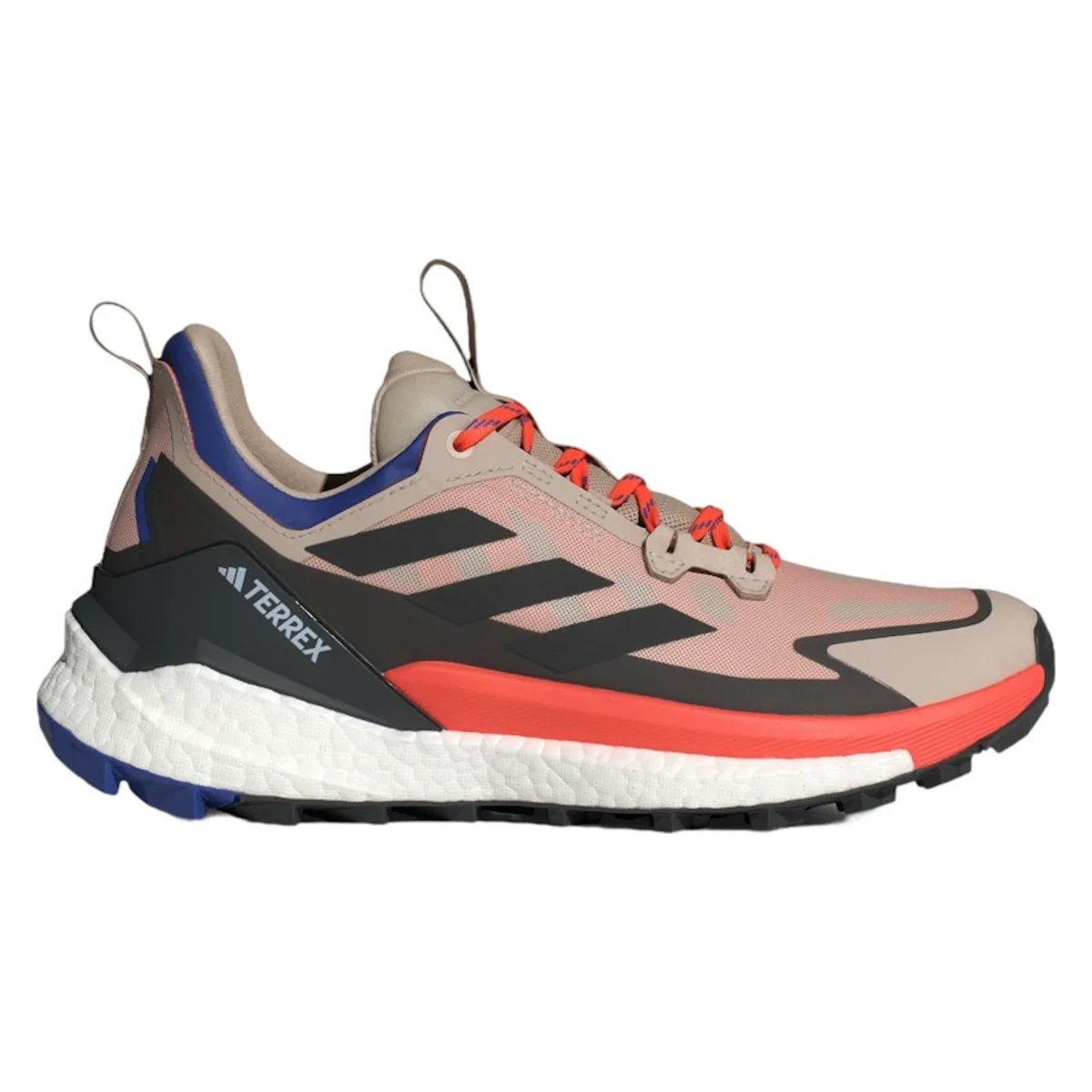 adidas Terrex Free Hiker 2.0 Low Wonder Beige Black Semi Impact Orange Purple