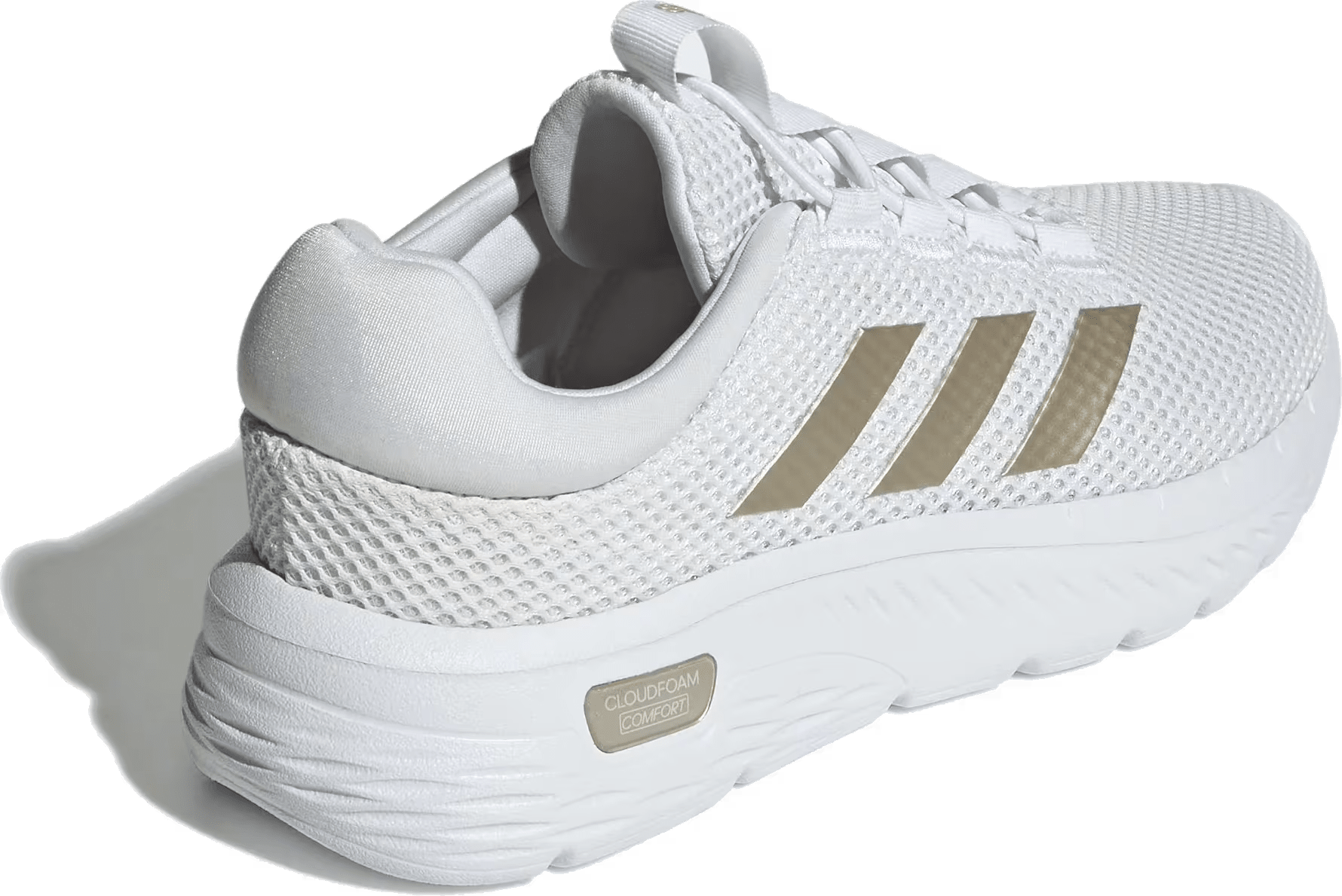 adidas Cloudfoam Comfy Cloud White Champagne Met. Core Black (Women's)