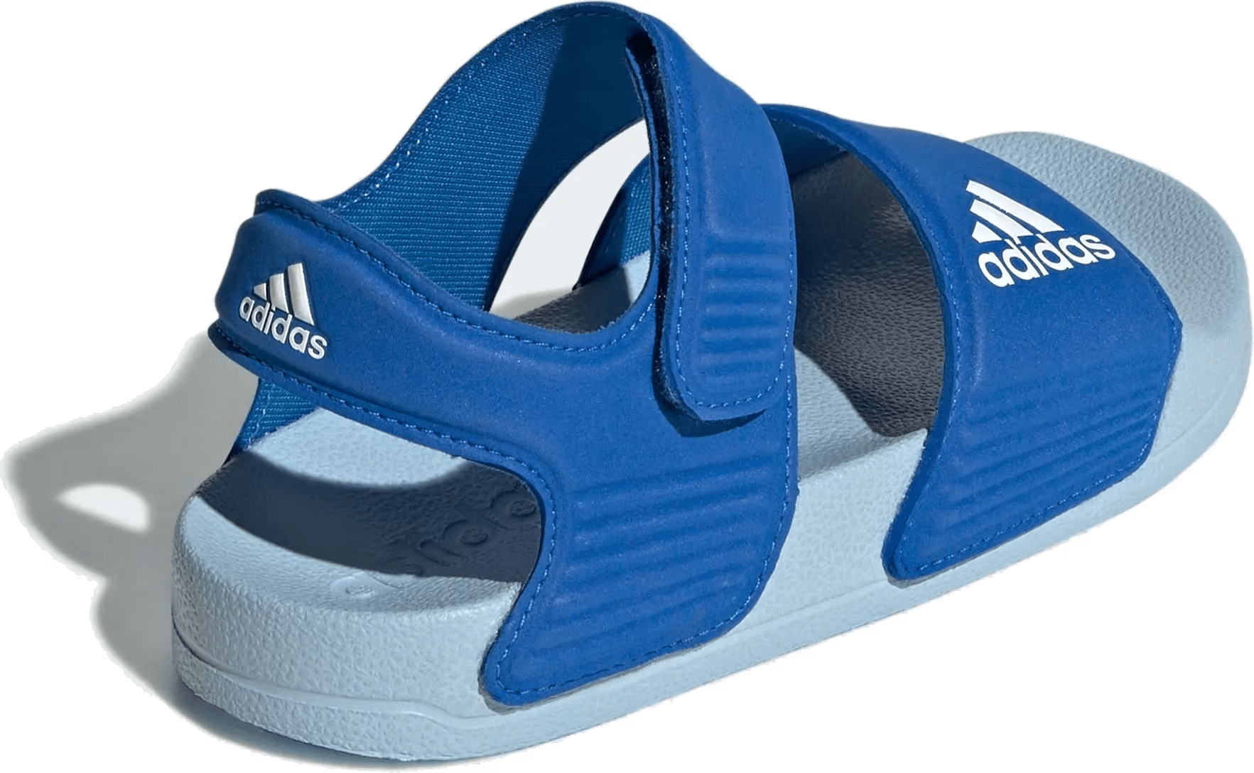 adidas Adilette Sandals Bright Royal Cloud White Clear Sky (GS)