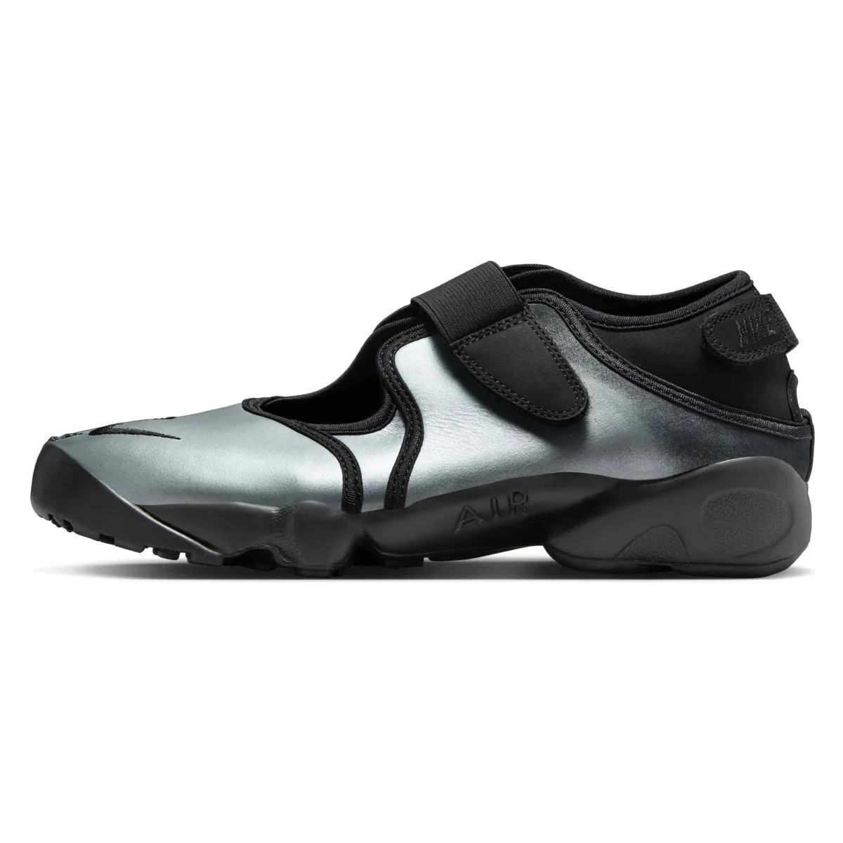 Nike Air Rift Leather Wmns "Metallic Silver and Black"