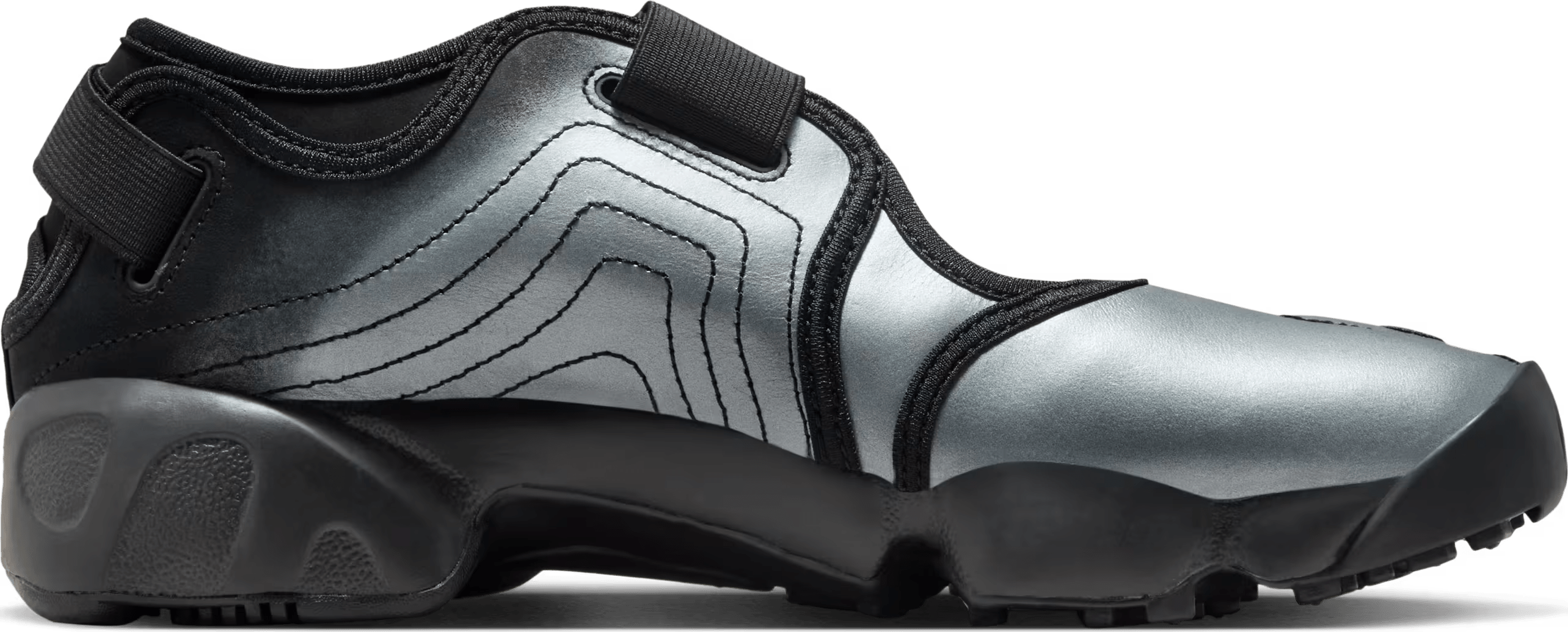 Nike Air Rift Leather Wmns "Metallic Silver and Black"