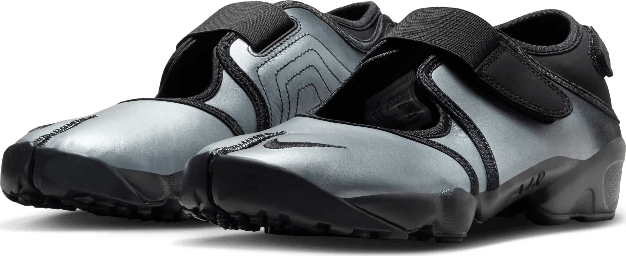 Nike Air Rift Leather Wmns "Metallic Silver and Black"
