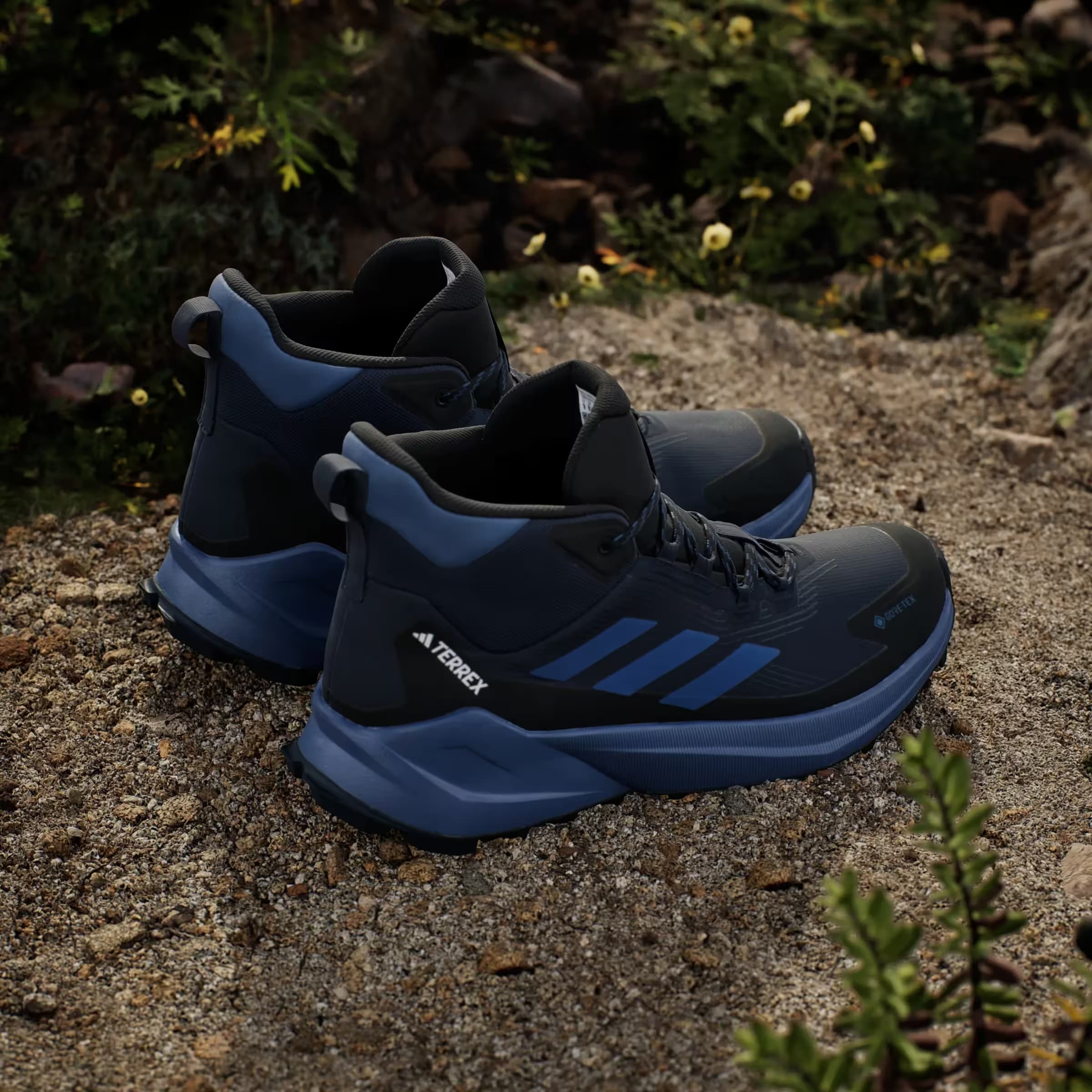 adidas Terrex Trailmaker 2.0 Mid Gore-Tex Aurora Ink Wonder Steel Core Black