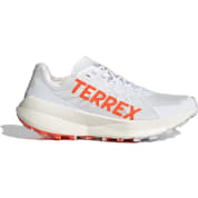 adidas Terrex Agravic Speed Trail Cloud White Impact Orange Dash Grey (Women's)