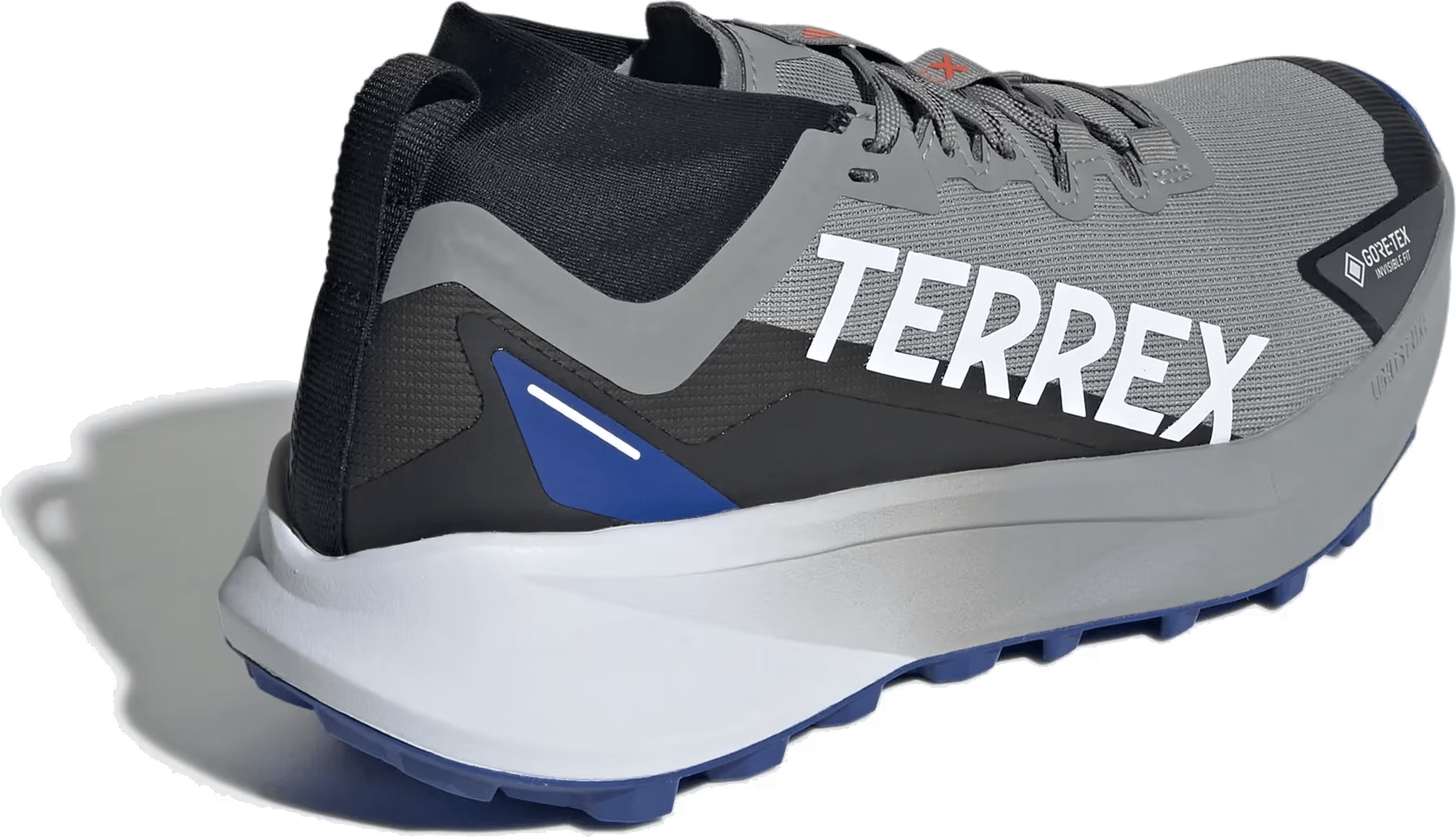 adidas Terrex Agravic Gore-Tex Trail Charcoal Solid Grey Semi Impact Orange Semi Lucid Blue