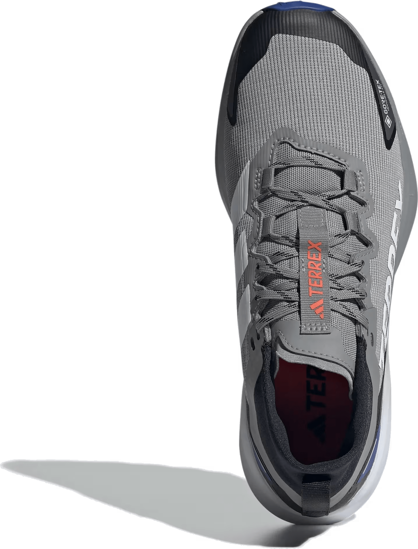 adidas Terrex Agravic Gore-Tex Trail Charcoal Solid Grey Semi Impact Orange Semi Lucid Blue