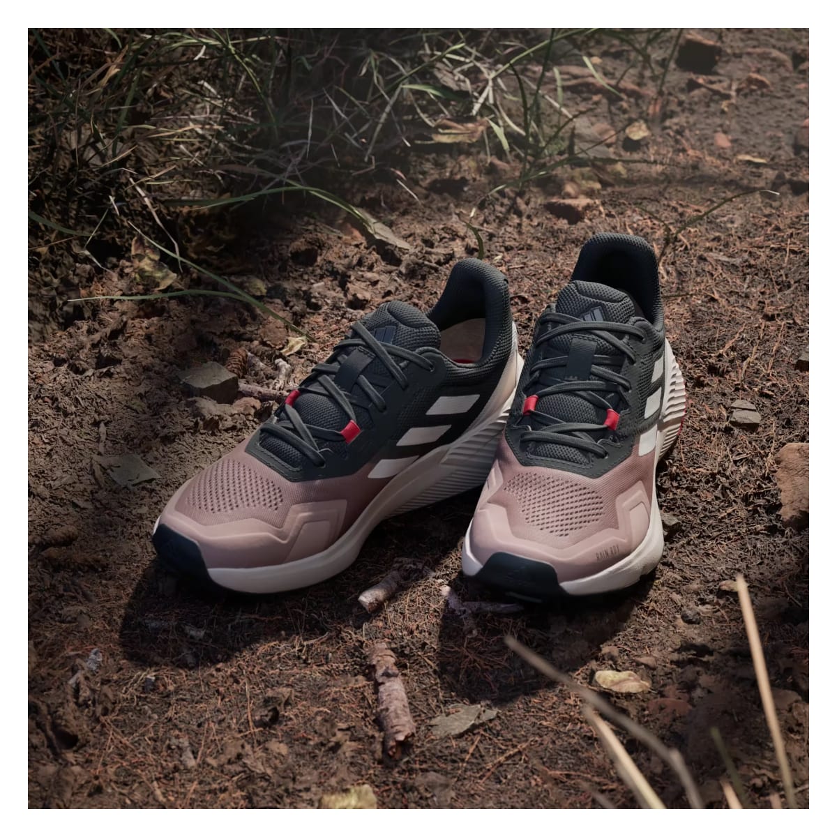 adidas Terrex Soulstride Rain.RDY Trail Warm Clay Putty Mauve Pure Ruby (Women's)