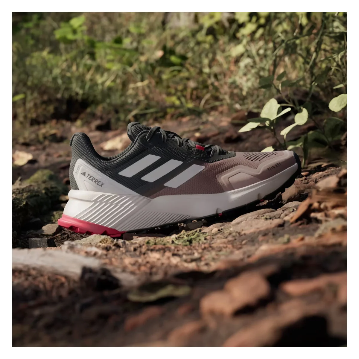 adidas Terrex Soulstride Rain.RDY Trail Warm Clay Putty Mauve Pure Ruby (Women's)