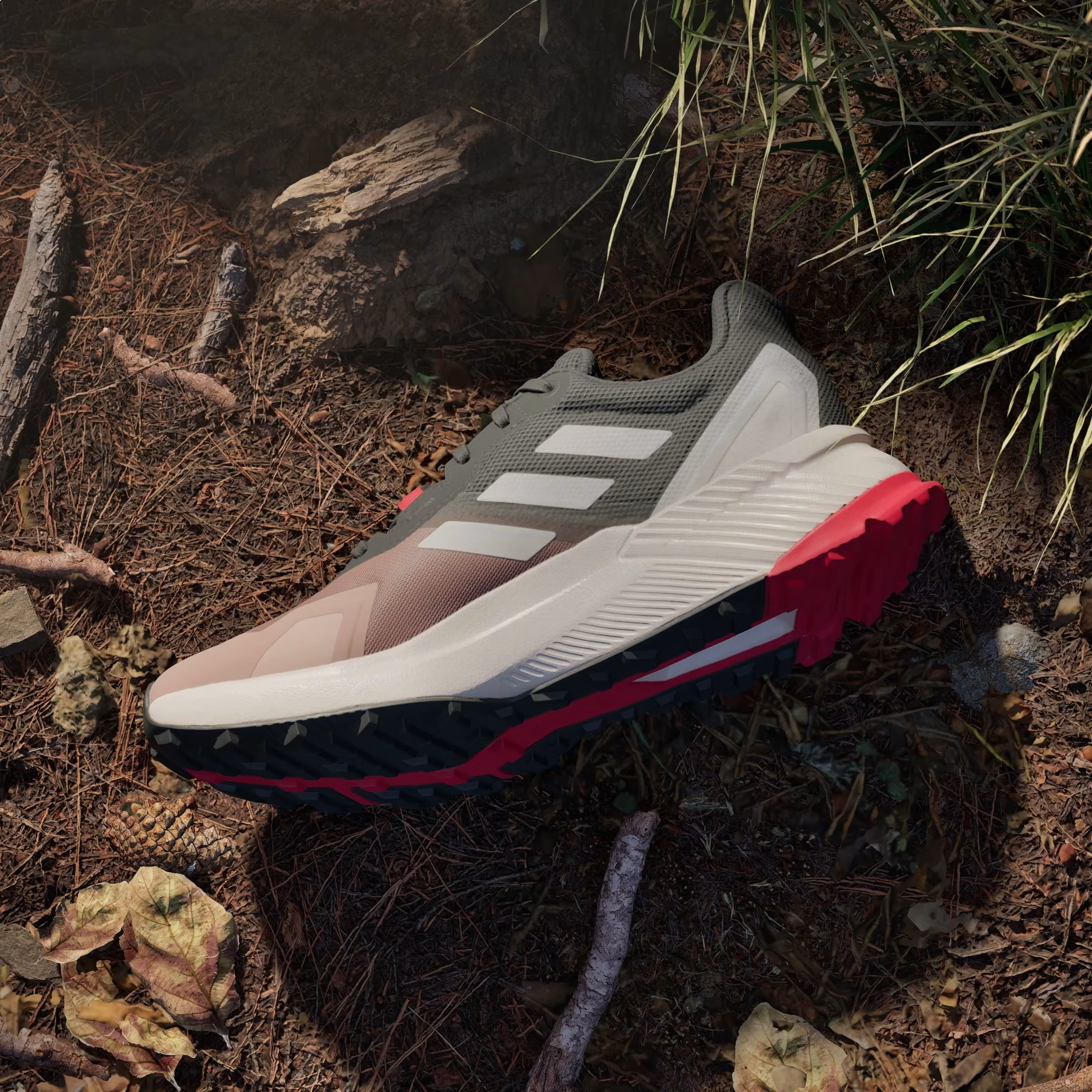 adidas Terrex Soulstride Rain.RDY Trail Warm Clay Putty Mauve Pure Ruby (Women's)