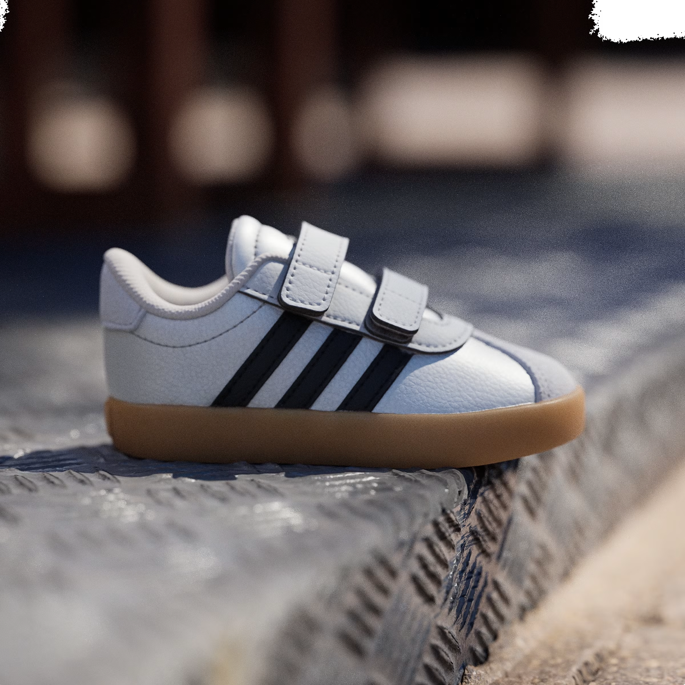 adidas VL Court 3.0 Silver Metallic Black Grey (TD)