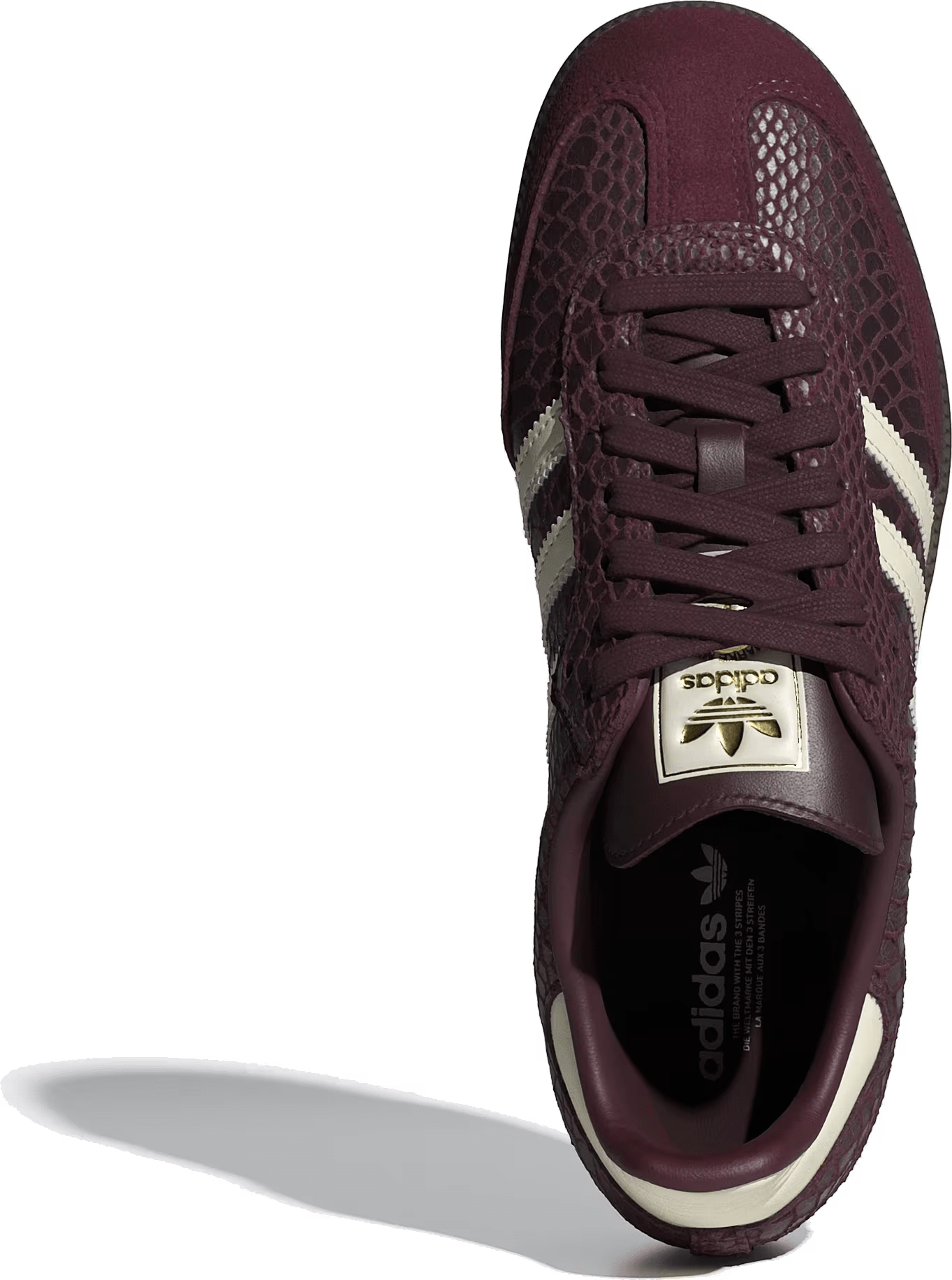 Adidas Samba OG Wmns "Maroon Snakeskin"