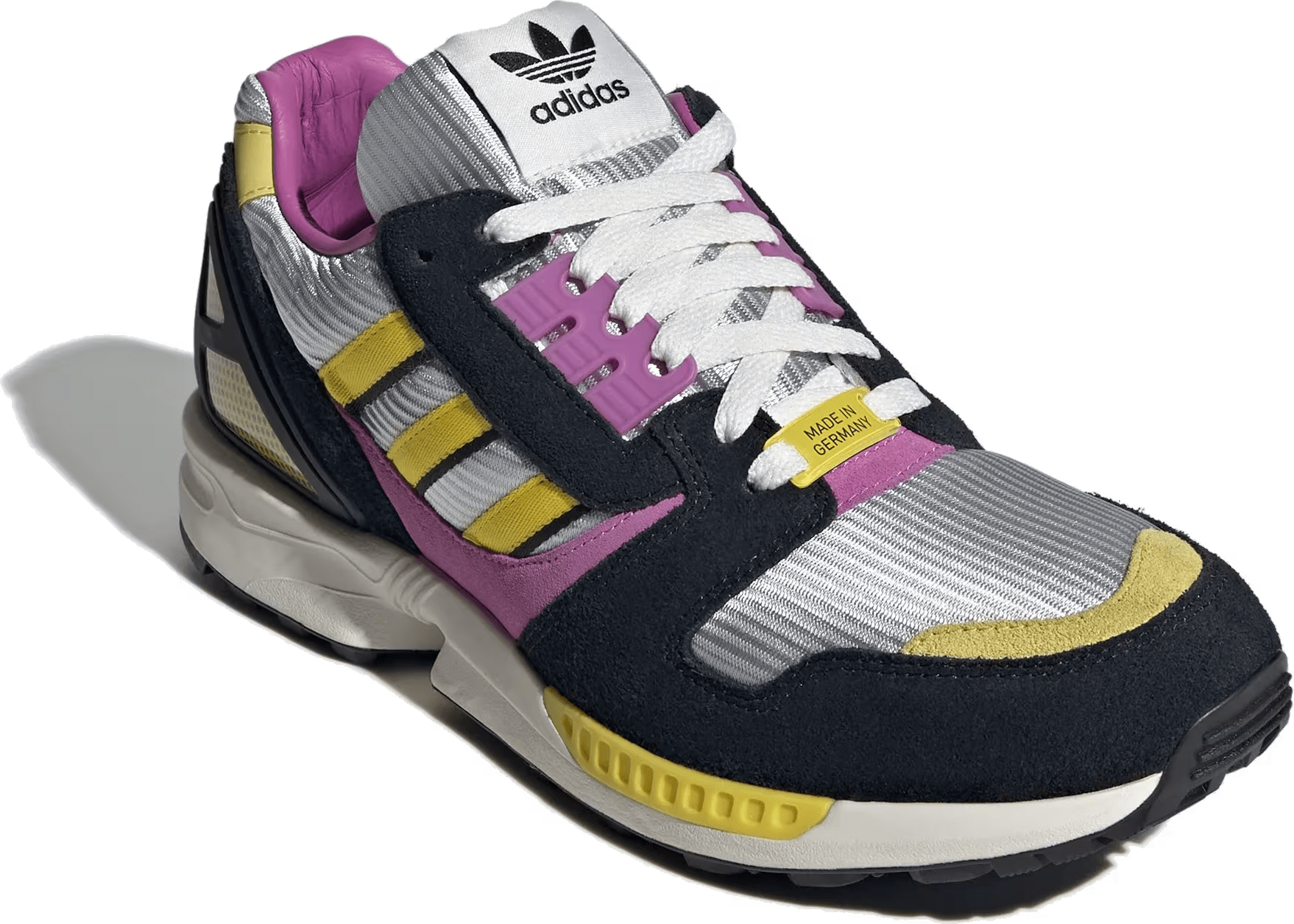 adidas ZX 8000 Made in Germany Black Lilac Light Yellow