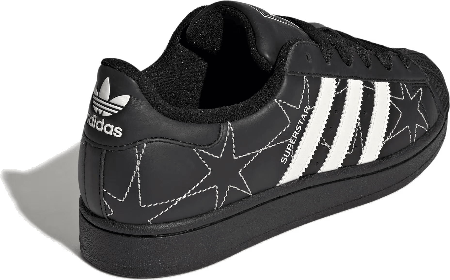 Adidas Superstar II Wmns "Black White Stars"