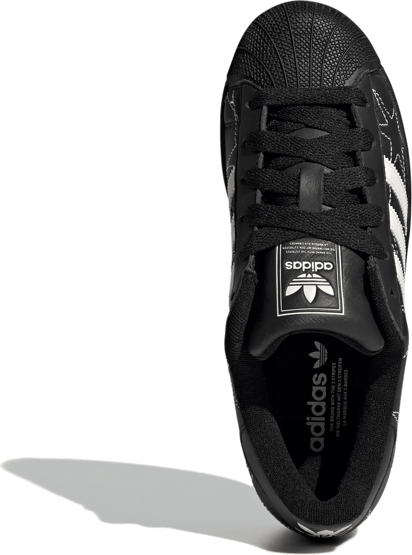 Adidas Superstar II Wmns "Black White Stars"
