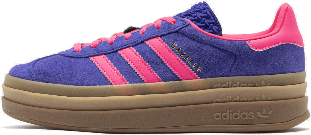 adidas Gazelle Bold Lucid Blue Lucid Pink (Women's)